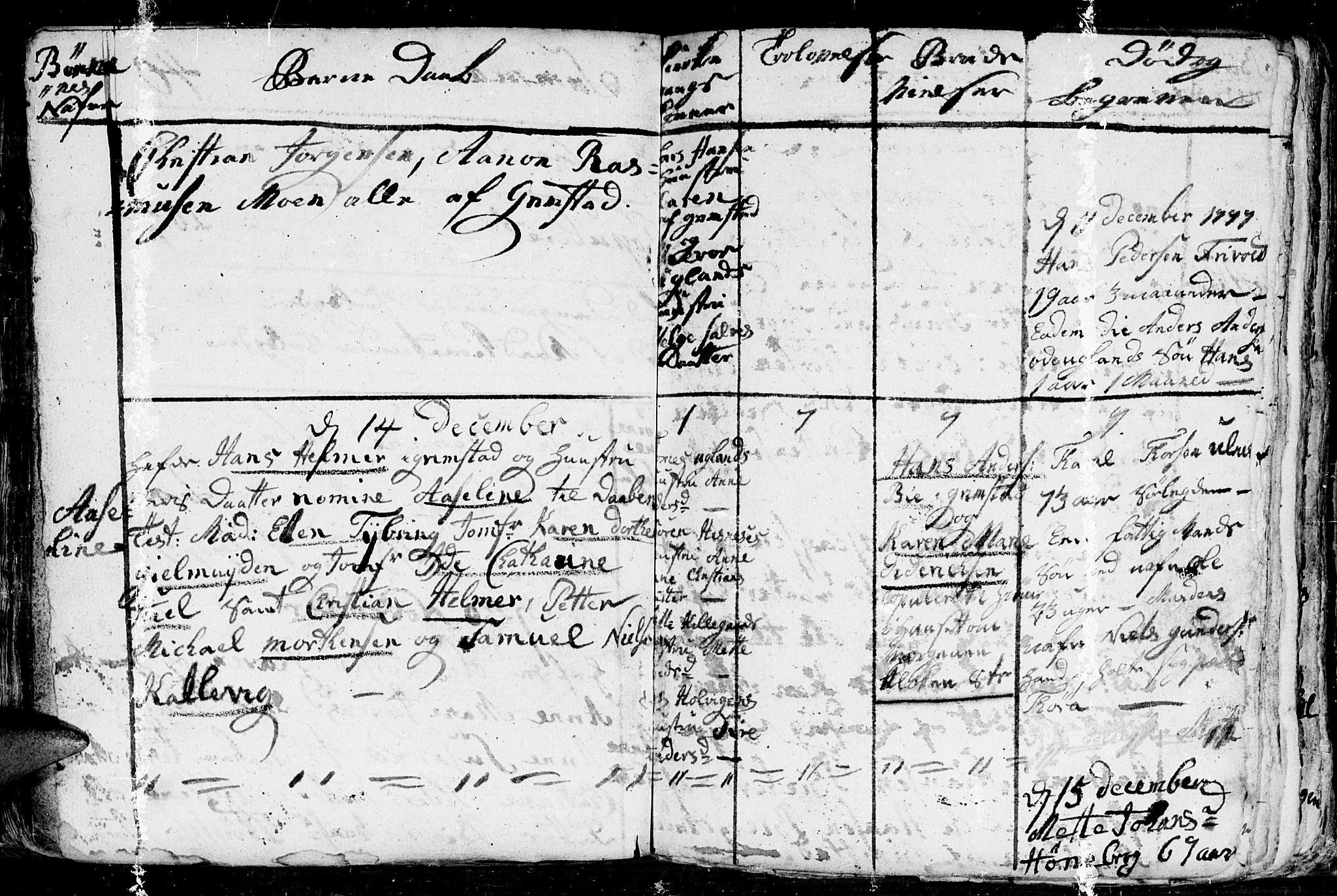 Fjære sokneprestkontor, AV/SAK-1111-0011/F/Fb/L0004: Klokkerbok nr. B 4, 1766-1785, s. 158b-159a