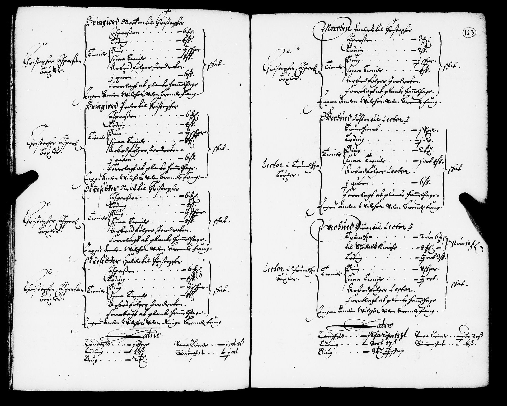 Rentekammeret inntil 1814, Realistisk ordnet avdeling, AV/RA-EA-4070/N/Nb/Nba/L0050: Orkdal fogderi, 1666, s. 122b-123a