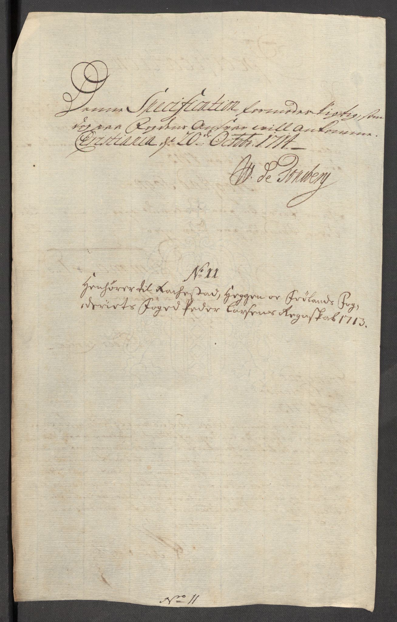 Rentekammeret inntil 1814, Reviderte regnskaper, Fogderegnskap, AV/RA-EA-4092/R07/L0306: Fogderegnskap Rakkestad, Heggen og Frøland, 1713, s. 242