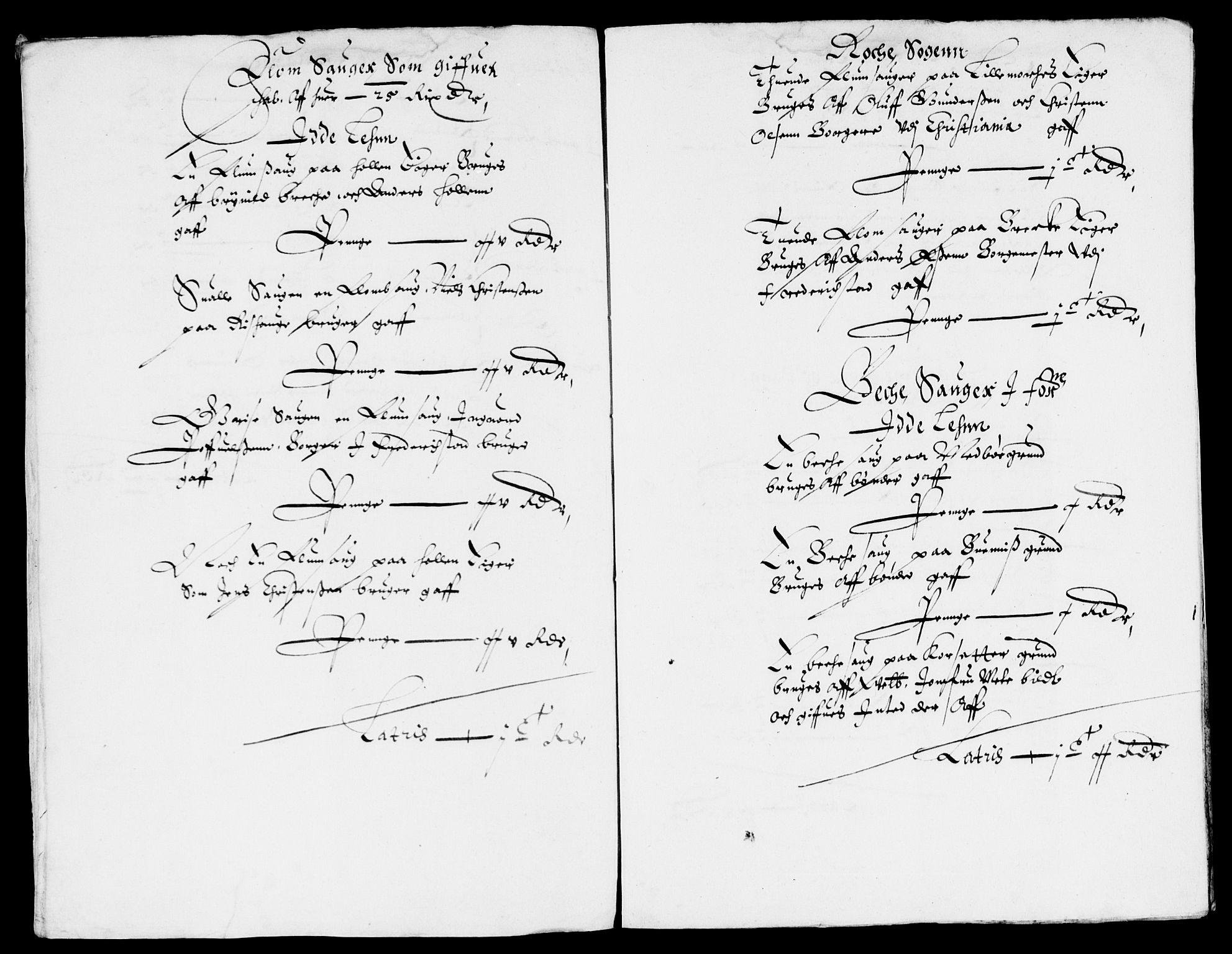 Rentekammeret inntil 1814, Reviderte regnskaper, Lensregnskaper, AV/RA-EA-5023/R/Rb/Rbb/L0004: Idd og Marker len, 1642-1644