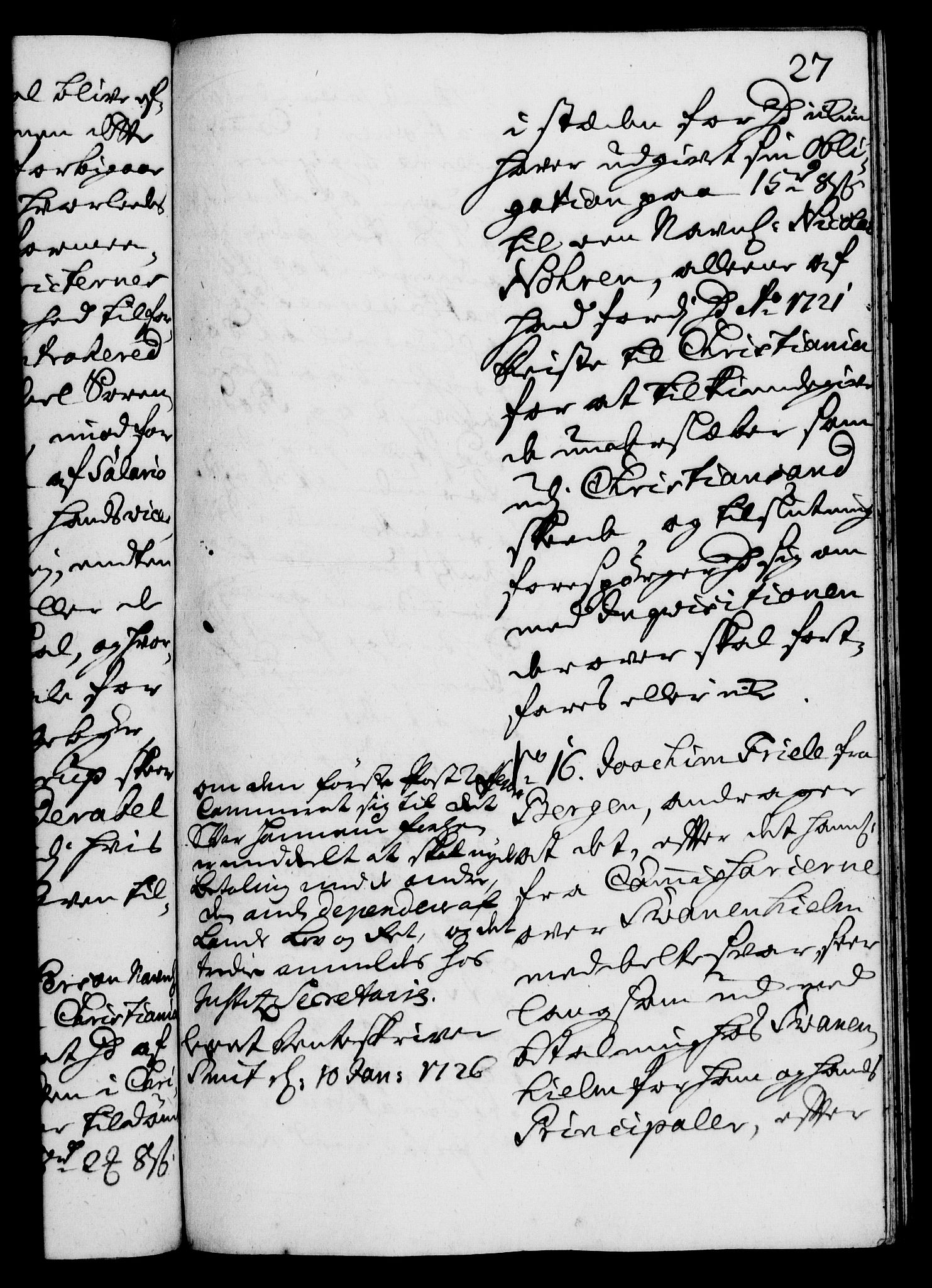 Rentekammeret, Kammerkanselliet, RA/EA-3111/G/Gh/Gha/L0008: Norsk ekstraktmemorialprotokoll (merket RK 53.53), 1725-1726, s. 27