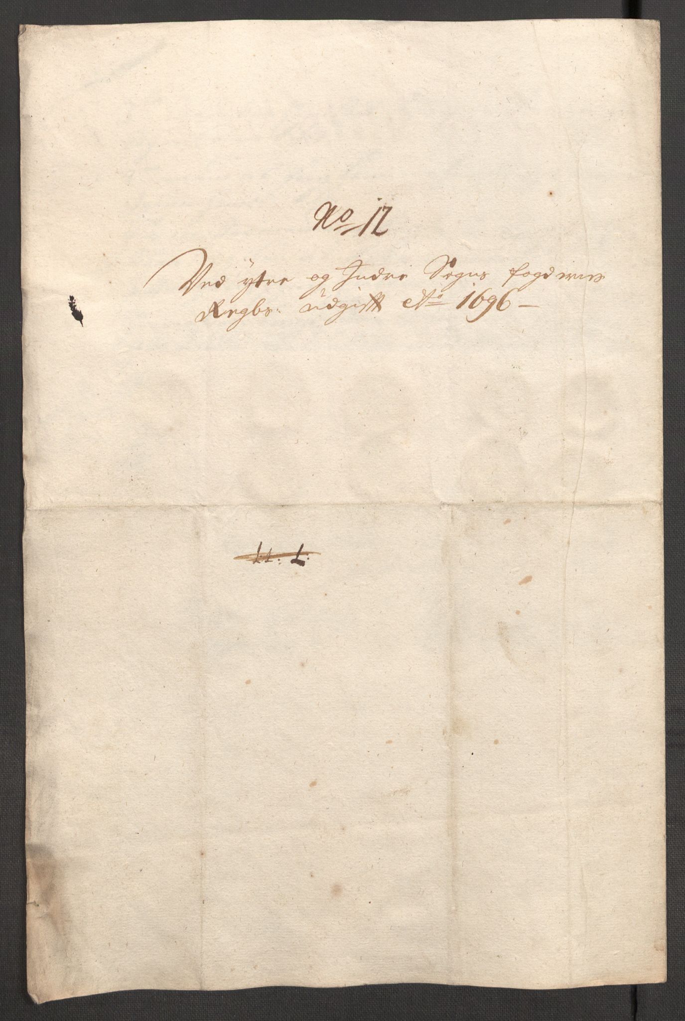 Rentekammeret inntil 1814, Reviderte regnskaper, Fogderegnskap, AV/RA-EA-4092/R52/L3309: Fogderegnskap Sogn, 1696-1697, s. 241