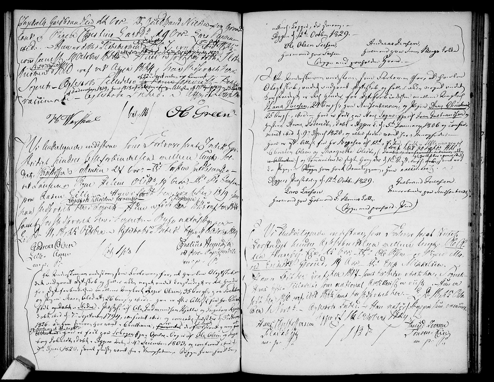 Aker prestekontor kirkebøker, AV/SAO-A-10861/L/L0004: Forlovererklæringer nr. 4, 1778-1831