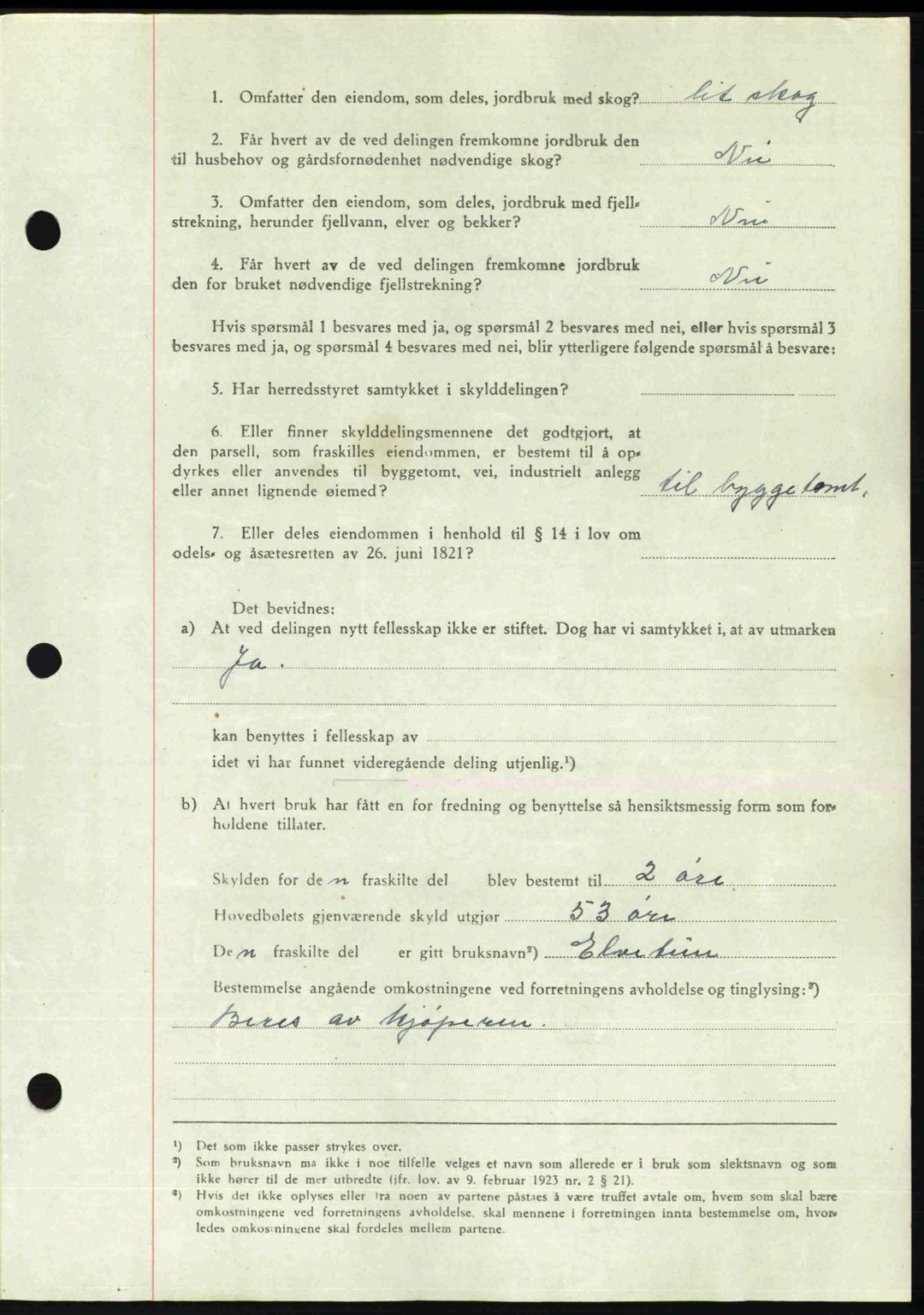 Romsdal sorenskriveri, AV/SAT-A-4149/1/2/2C: Pantebok nr. A21, 1946-1946, Dagboknr: 2079/1946