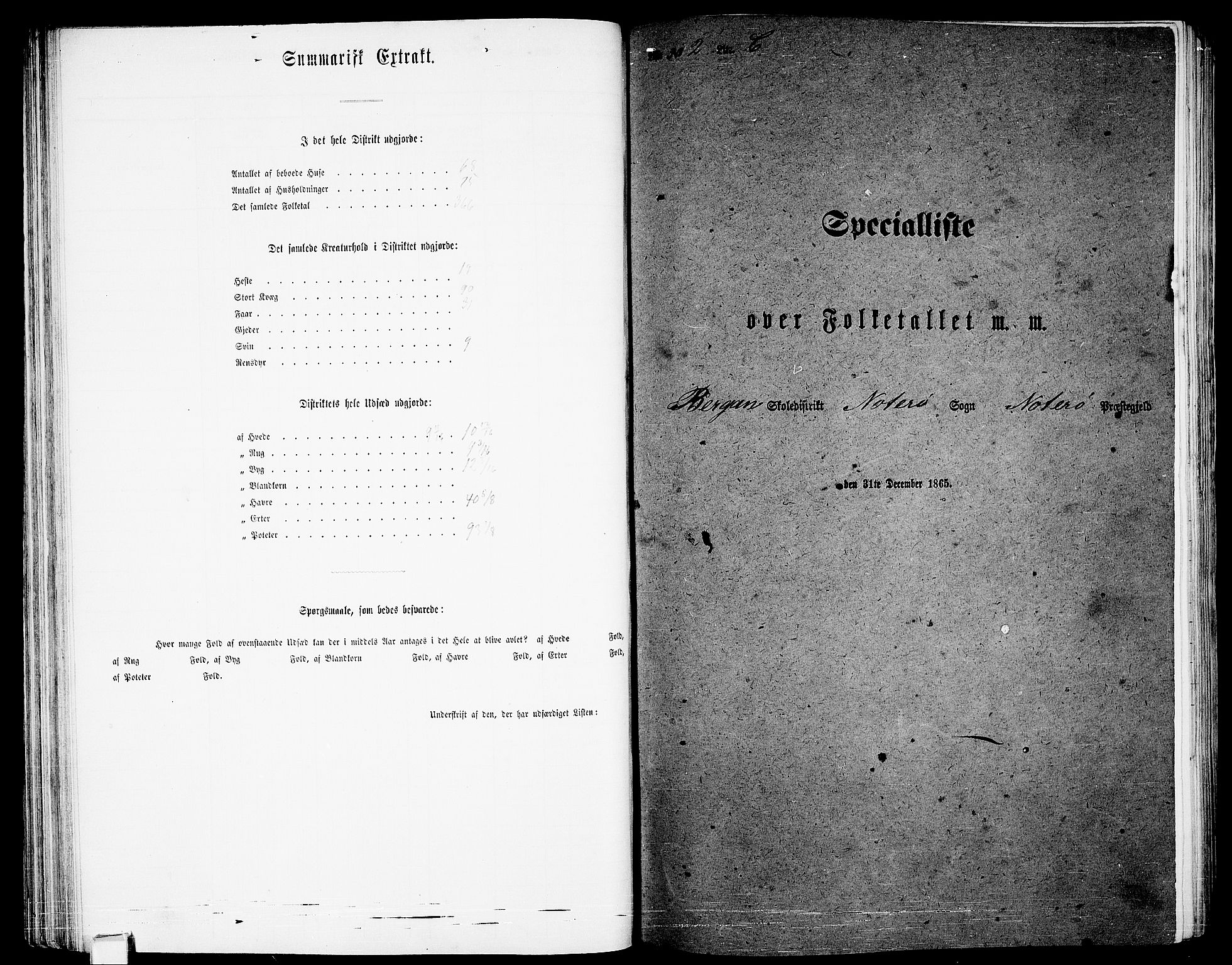 RA, Folketelling 1865 for 0722P Nøtterøy prestegjeld, 1865, s. 81