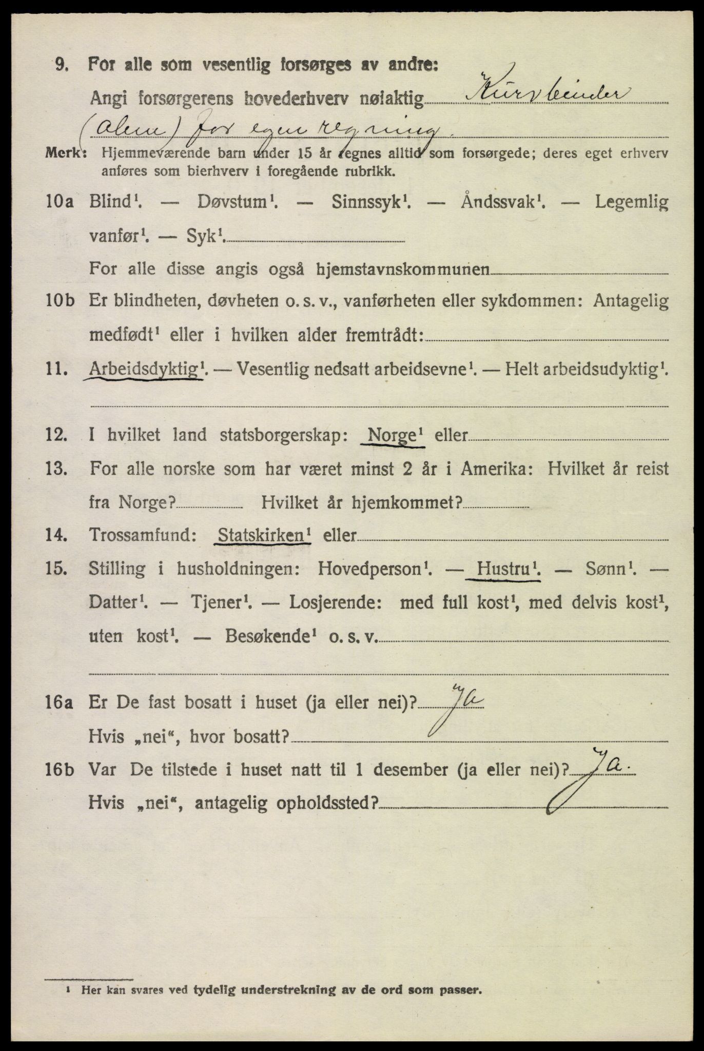 SAH, Folketelling 1920 for 0419 Sør-Odal herred, 1920, s. 6198