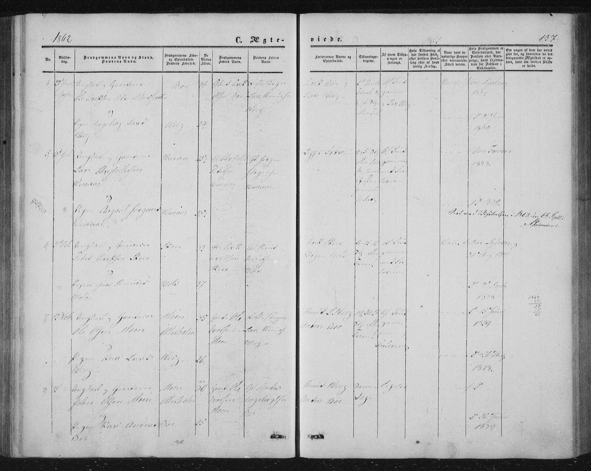 Ministerialprotokoller, klokkerbøker og fødselsregistre - Møre og Romsdal, AV/SAT-A-1454/543/L0562: Ministerialbok nr. 543A02, 1854-1884, s. 137