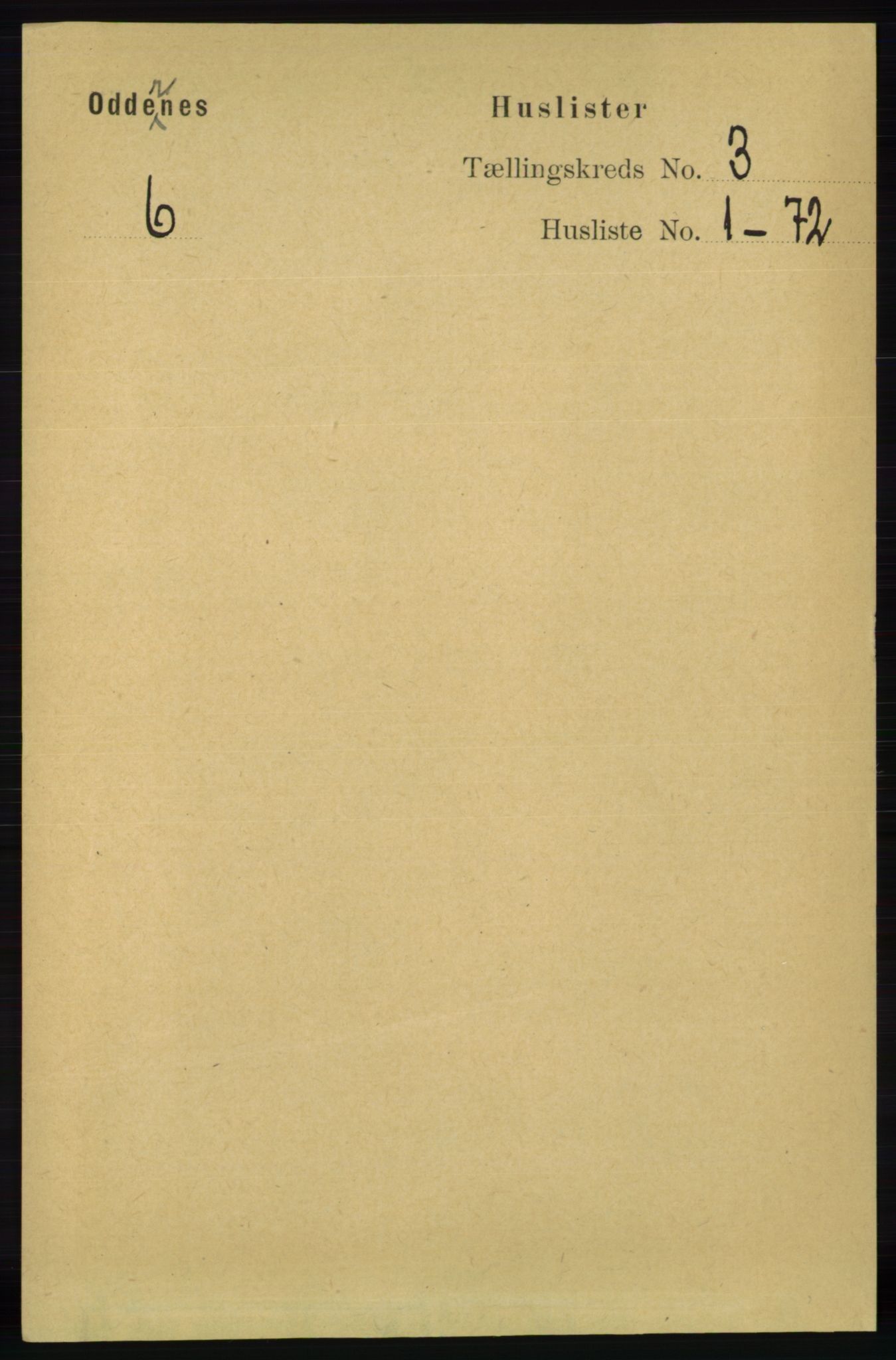 RA, Folketelling 1891 for 1012 Oddernes herred, 1891, s. 749