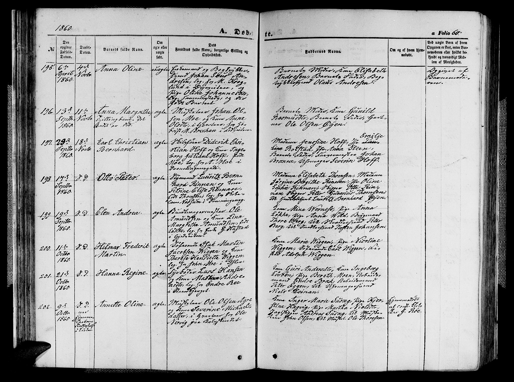 Ministerialprotokoller, klokkerbøker og fødselsregistre - Sør-Trøndelag, AV/SAT-A-1456/602/L0139: Klokkerbok nr. 602C07, 1859-1864, s. 60