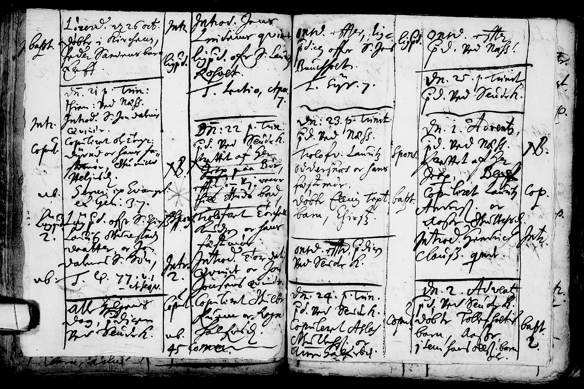 Sauherad kirkebøker, AV/SAKO-A-298/F/Fa/L0001: Ministerialbok nr. I 1, 1649-1681