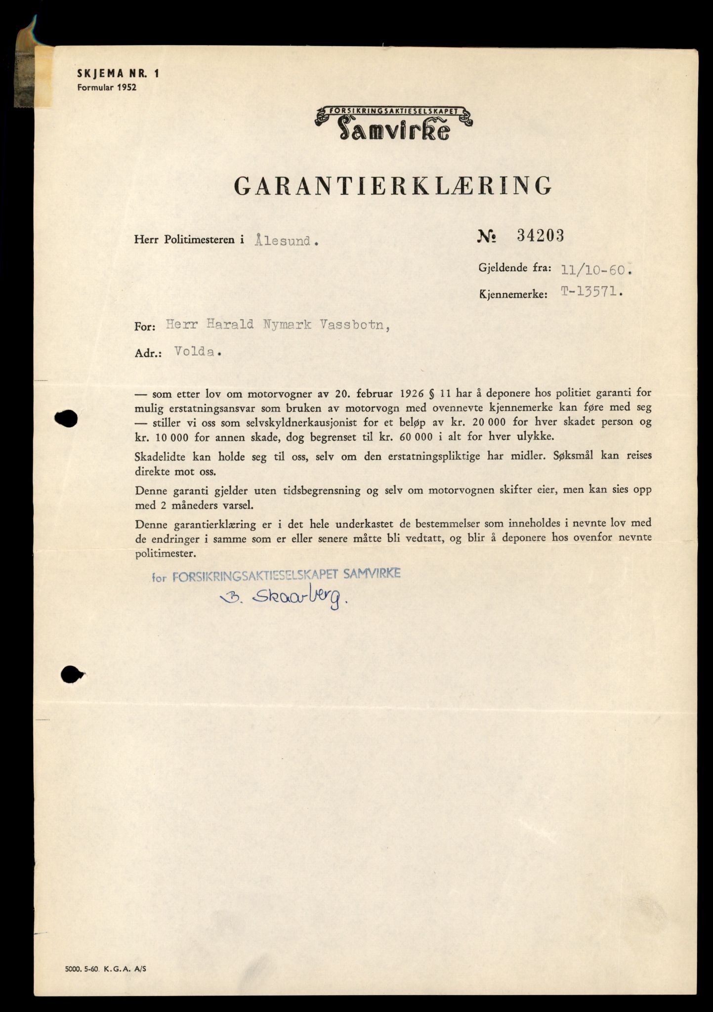 Møre og Romsdal vegkontor - Ålesund trafikkstasjon, AV/SAT-A-4099/F/Fe/L0040: Registreringskort for kjøretøy T 13531 - T 13709, 1927-1998, s. 761