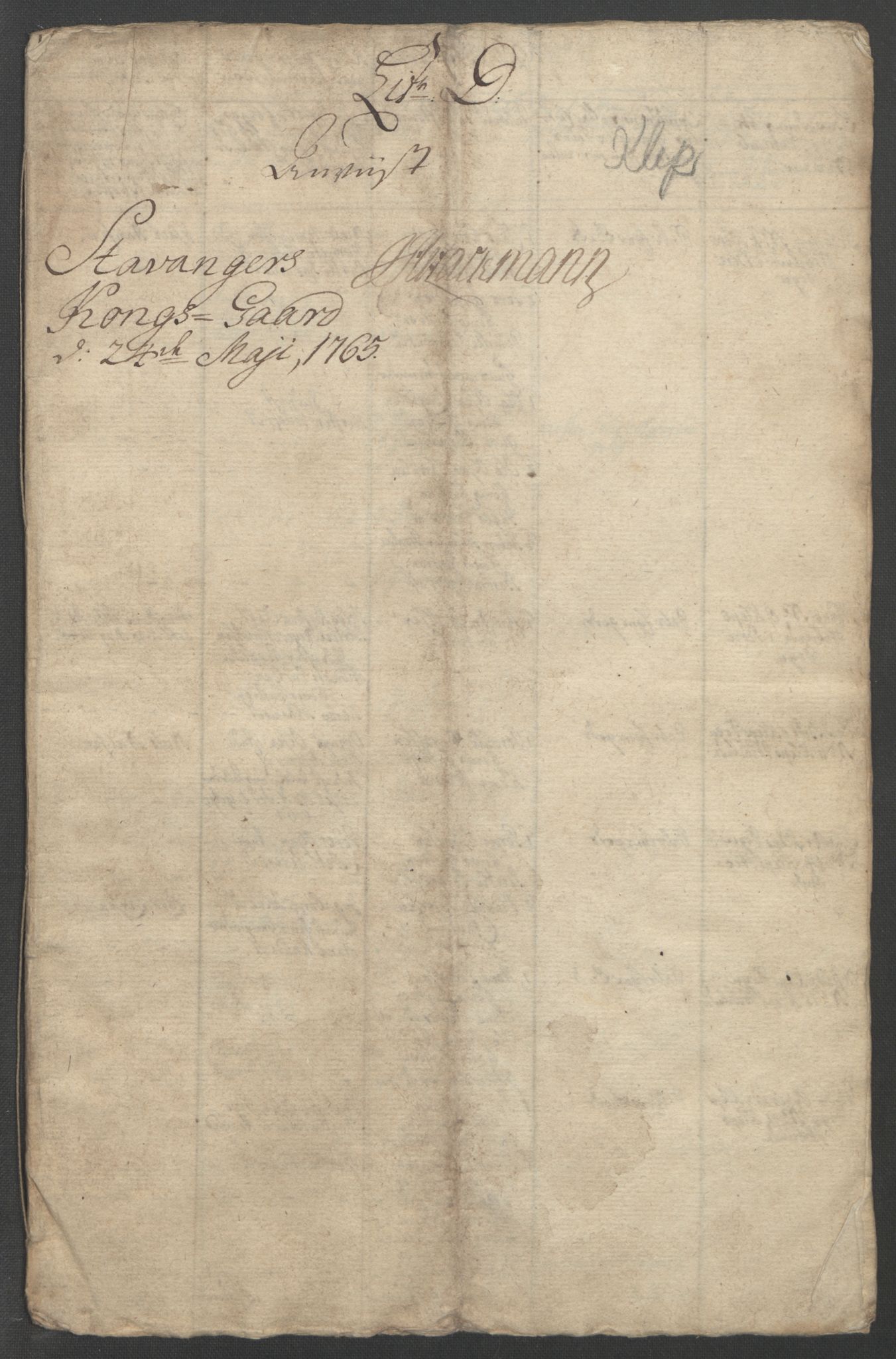 Rentekammeret inntil 1814, Reviderte regnskaper, Fogderegnskap, AV/RA-EA-4092/R46/L2835: Ekstraskatten Jæren og Dalane, 1762-1764, s. 213