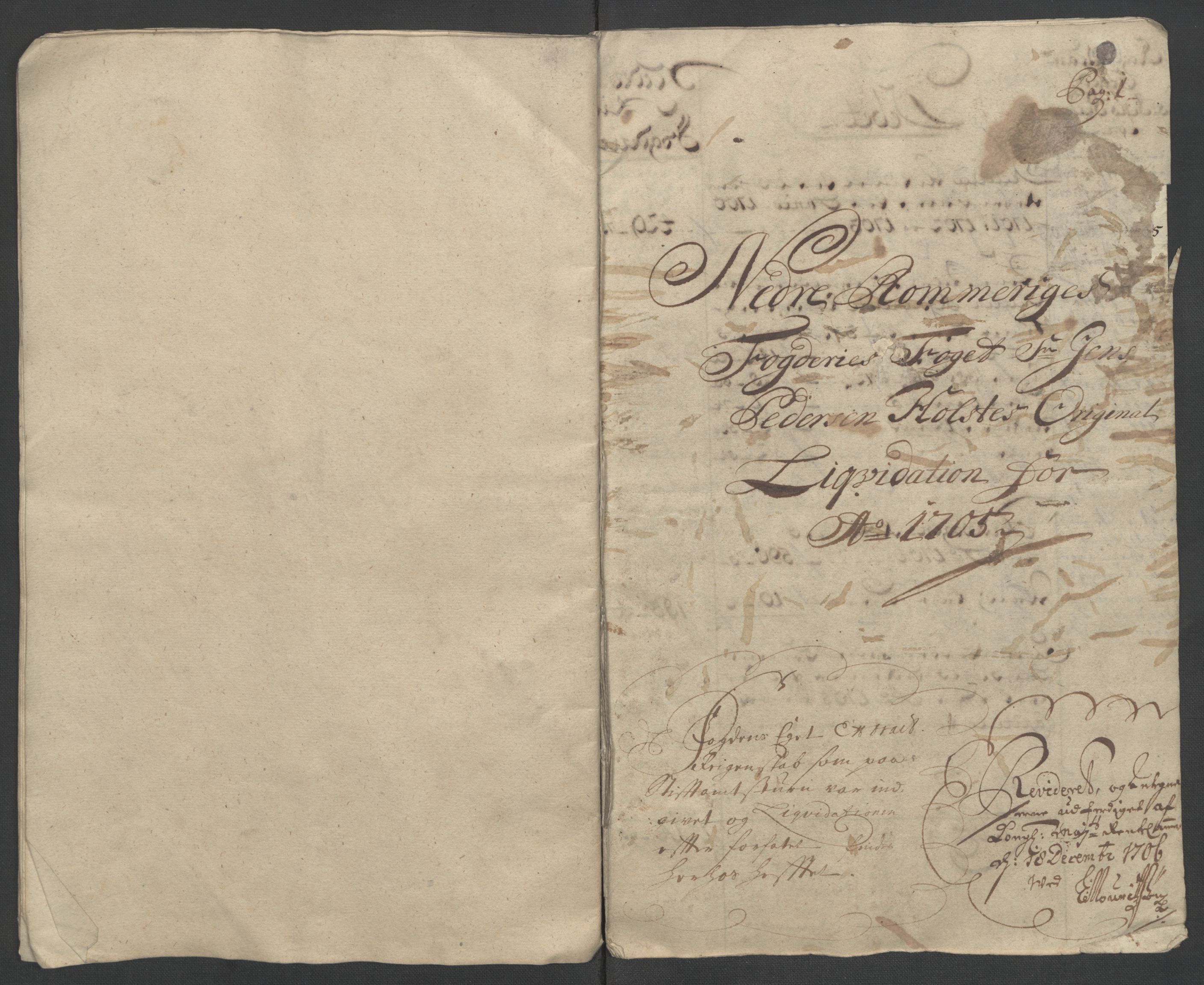 Rentekammeret inntil 1814, Reviderte regnskaper, Fogderegnskap, AV/RA-EA-4092/R11/L0589: Fogderegnskap Nedre Romerike, 1705, s. 13