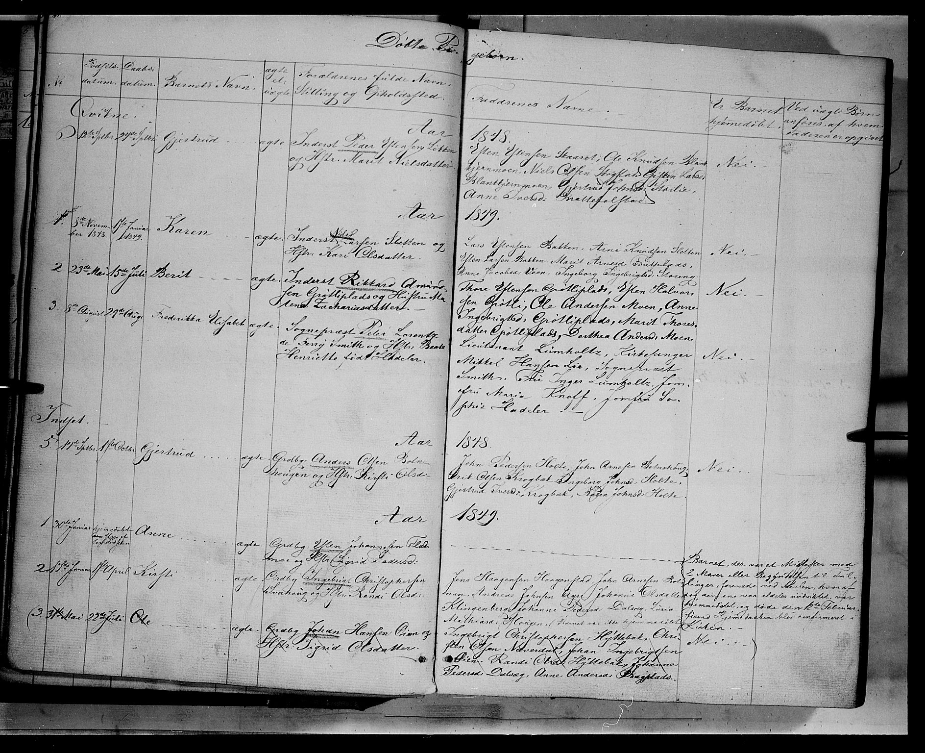 Kvikne prestekontor, AV/SAH-PREST-064/H/Ha/Haa/L0005: Ministerialbok nr. 5, 1841-1862, s. 21