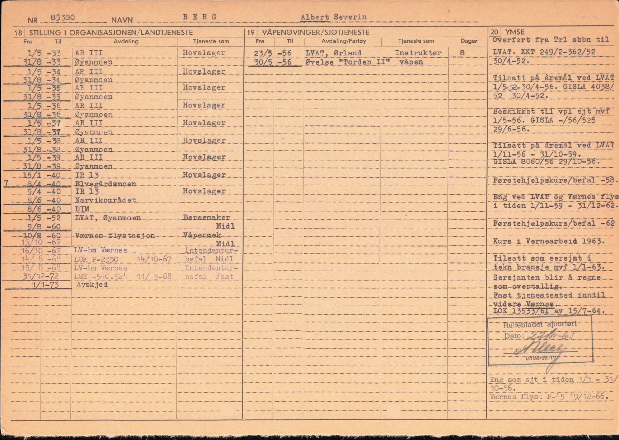 Forsvaret, Forsvarets overkommando/Luftforsvarsstaben, AV/RA-RAFA-4079/P/Pa/L0029: Personellpapirer, 1912, s. 109