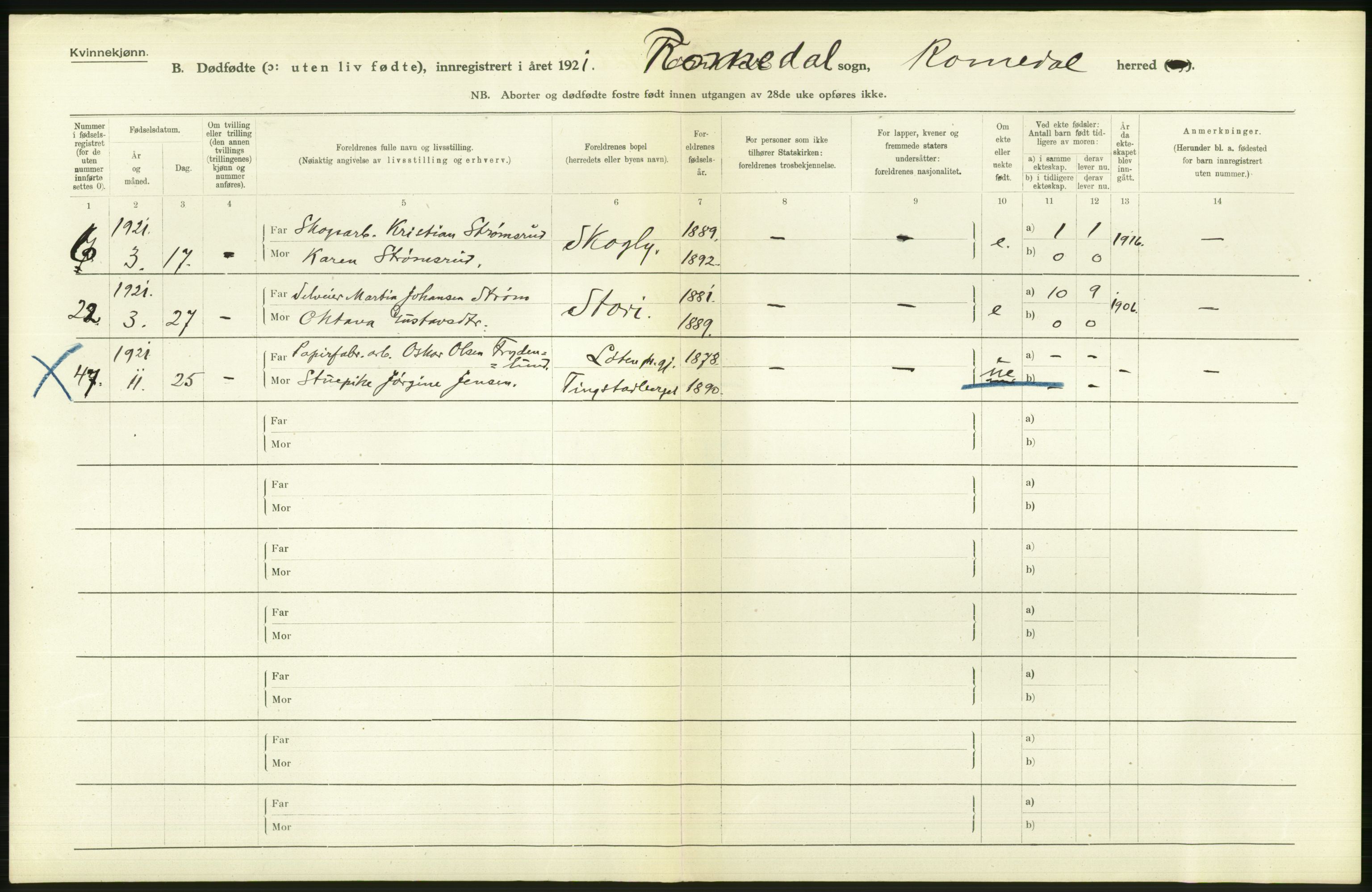 Statistisk sentralbyrå, Sosiodemografiske emner, Befolkning, AV/RA-S-2228/D/Df/Dfc/Dfca/L0015: Hedemark fylke: Levendefødte menn og kvinner. Byer, 1921, s. 842