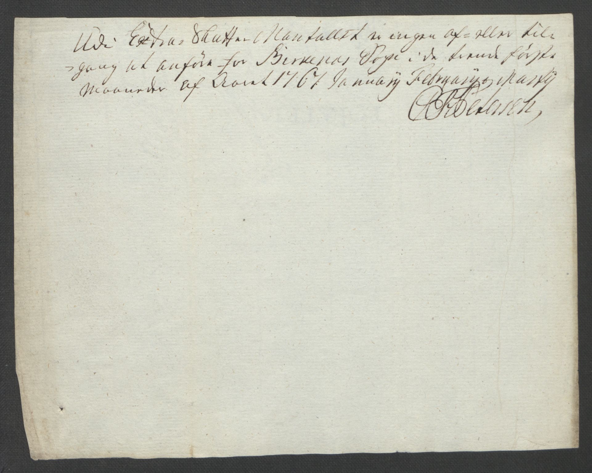Rentekammeret inntil 1814, Reviderte regnskaper, Fogderegnskap, AV/RA-EA-4092/R39/L2424: Ekstraskatten Nedenes, 1762-1767, s. 391