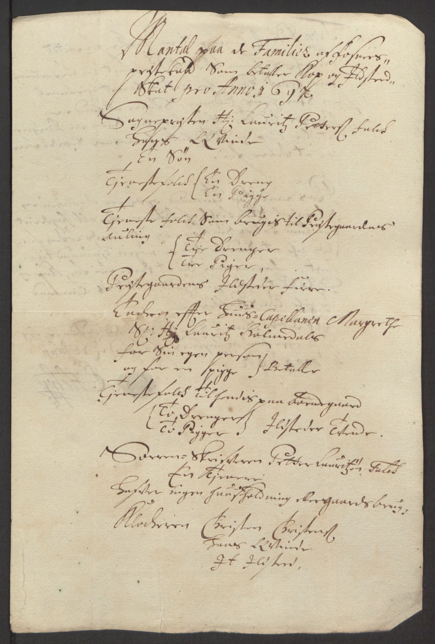 Rentekammeret inntil 1814, Reviderte regnskaper, Fogderegnskap, AV/RA-EA-4092/R64/L4424: Fogderegnskap Namdal, 1692-1695, s. 69