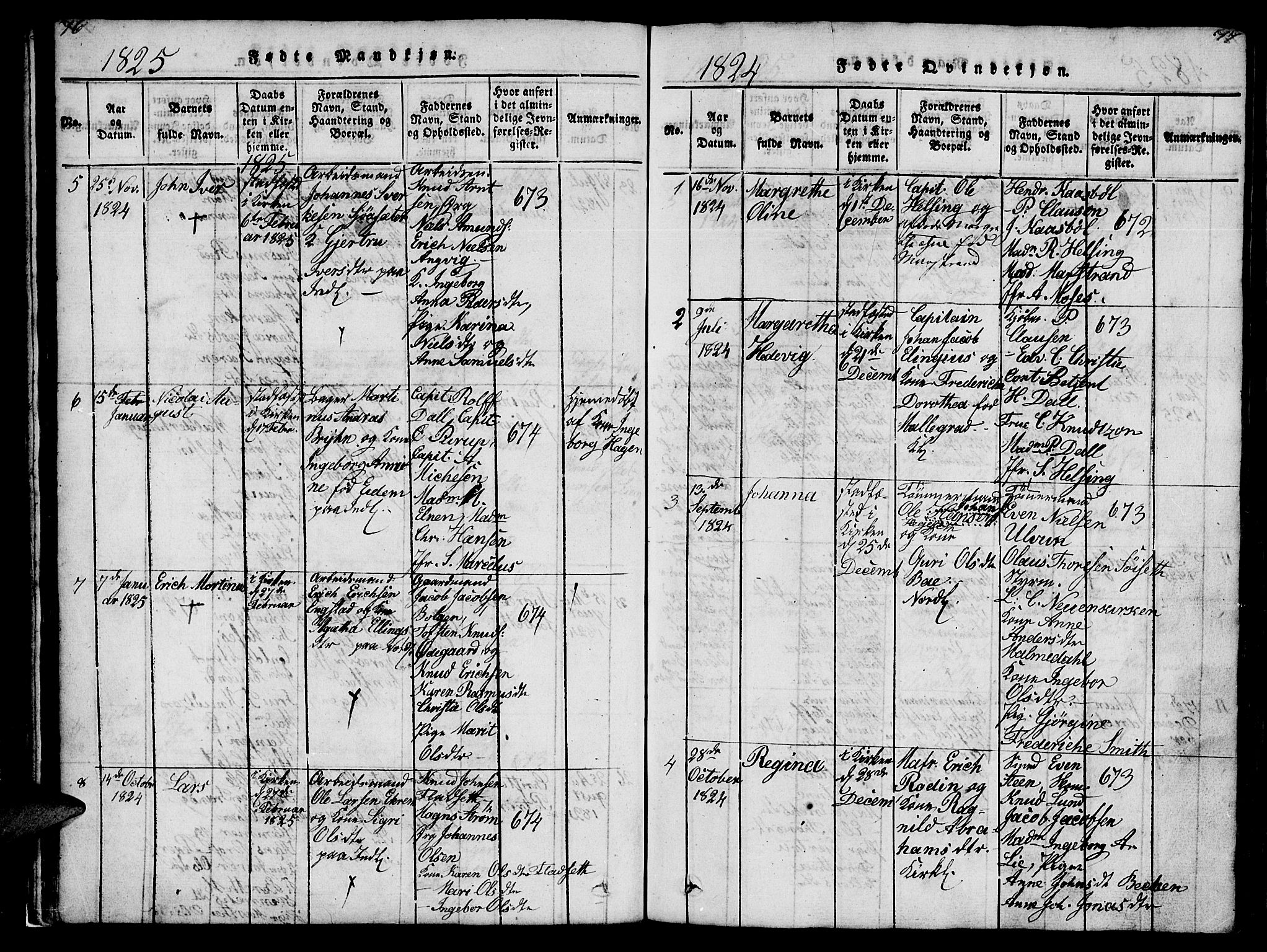 Ministerialprotokoller, klokkerbøker og fødselsregistre - Møre og Romsdal, AV/SAT-A-1454/572/L0856: Klokkerbok nr. 572C01, 1819-1832, s. 76-77