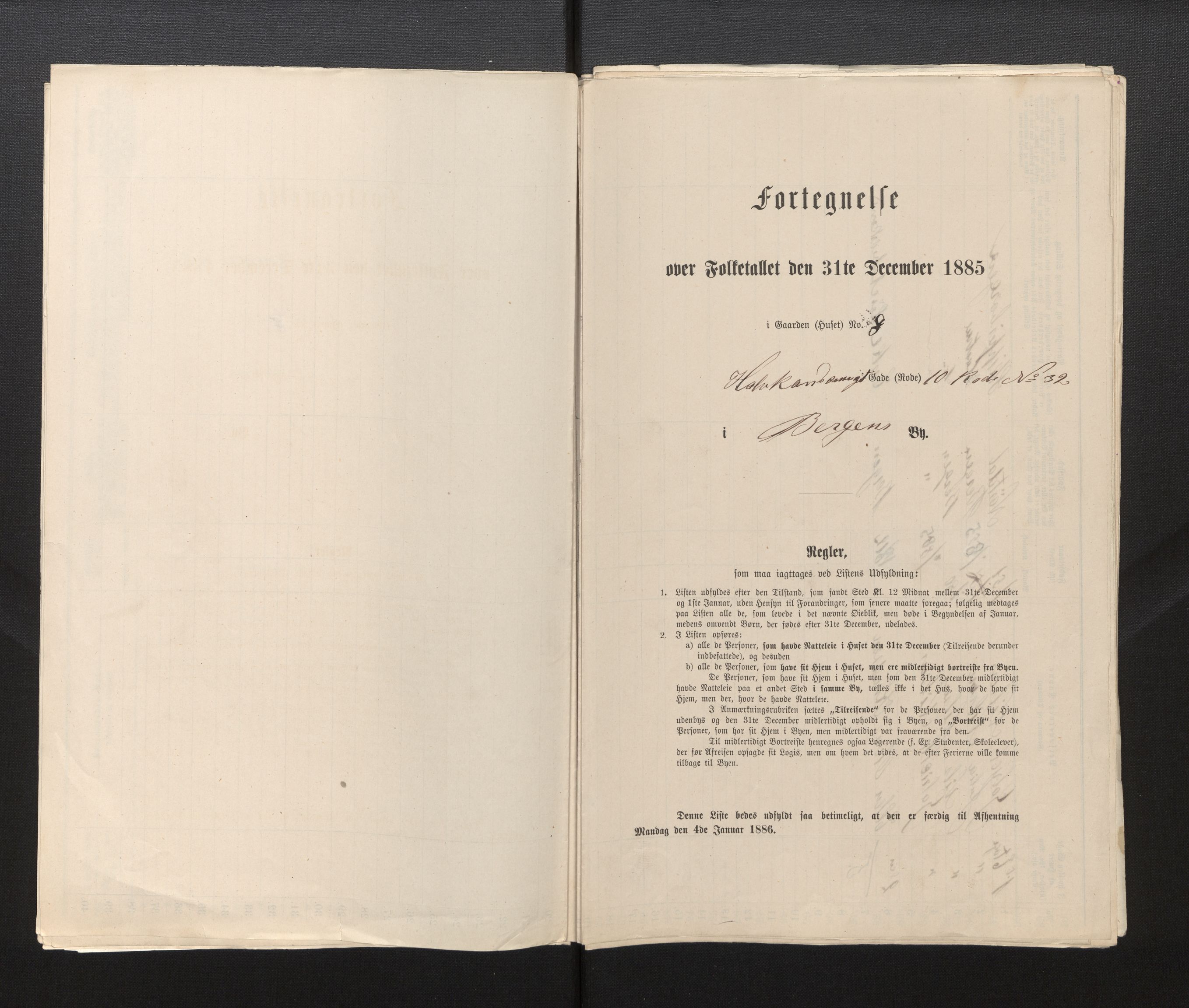 SAB, Folketelling 1885 for 1301 Bergen kjøpstad, 1885, s. 1847