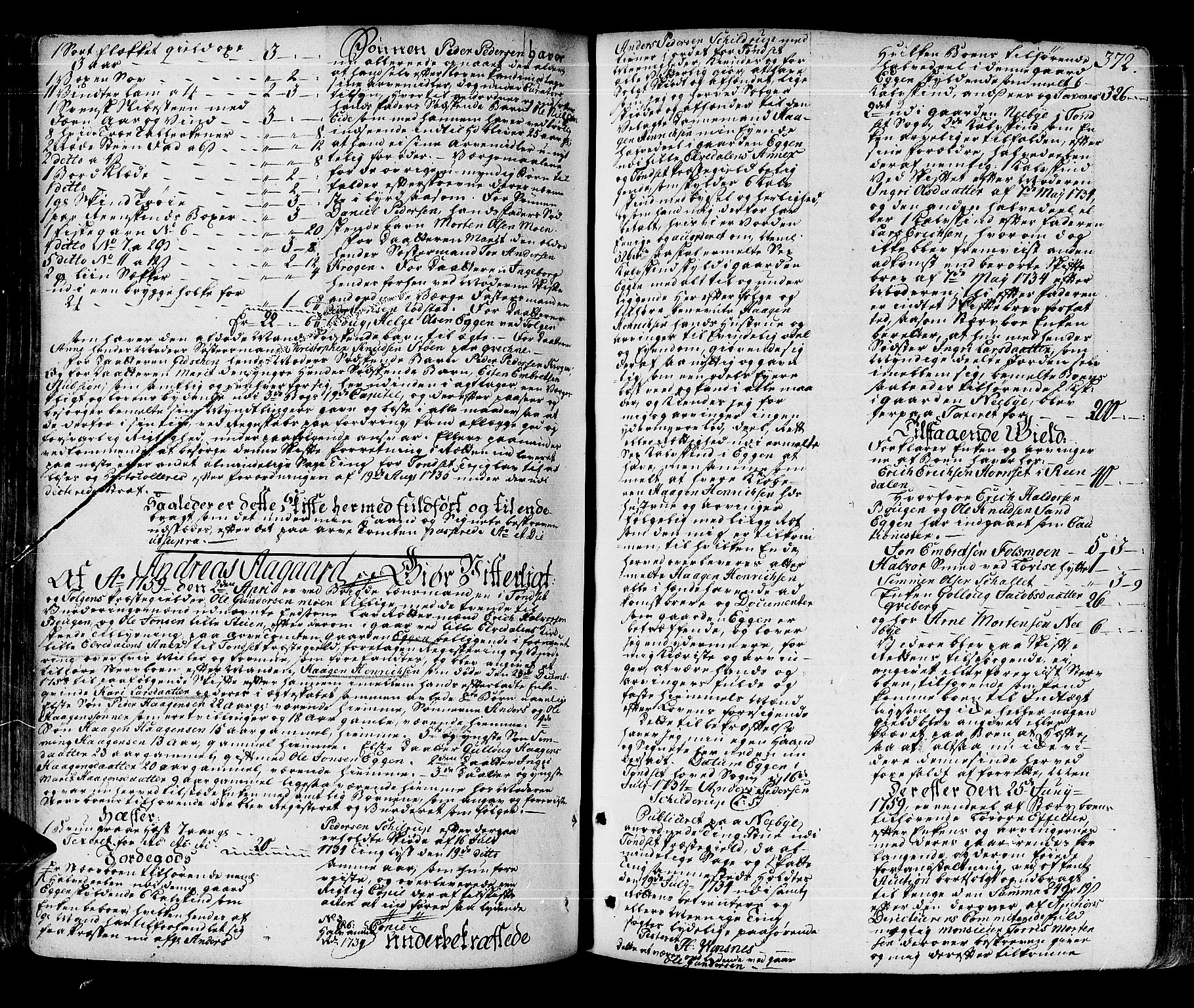 Solør og Østerdalen sorenskriveri, AV/SAH-TING-024/J/Ja/L0012A: Skifteprotokoll, 1757-1764, s. 371b-372a