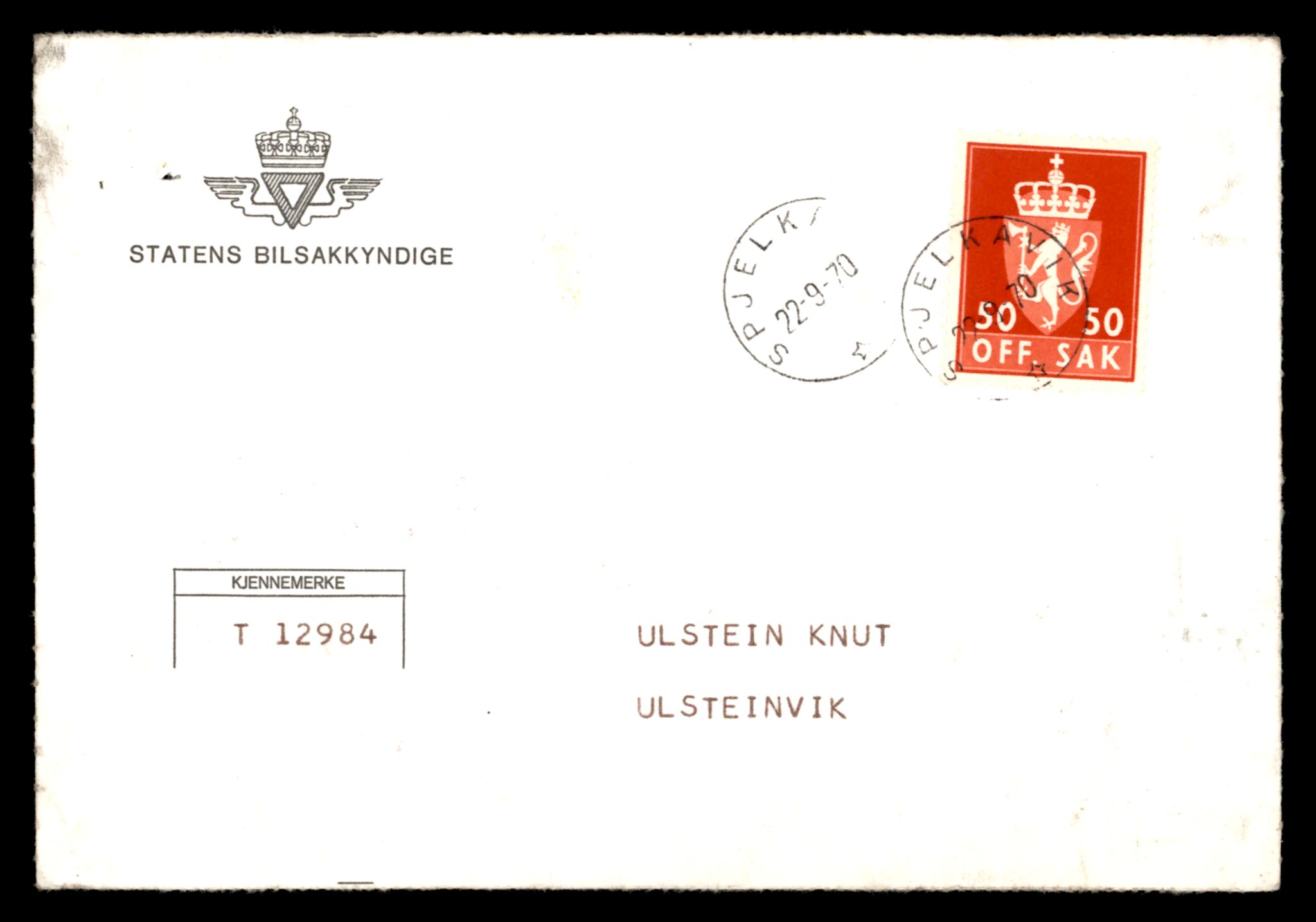 Møre og Romsdal vegkontor - Ålesund trafikkstasjon, AV/SAT-A-4099/F/Fe/L0036: Registreringskort for kjøretøy T 12831 - T 13030, 1927-1998, s. 2284