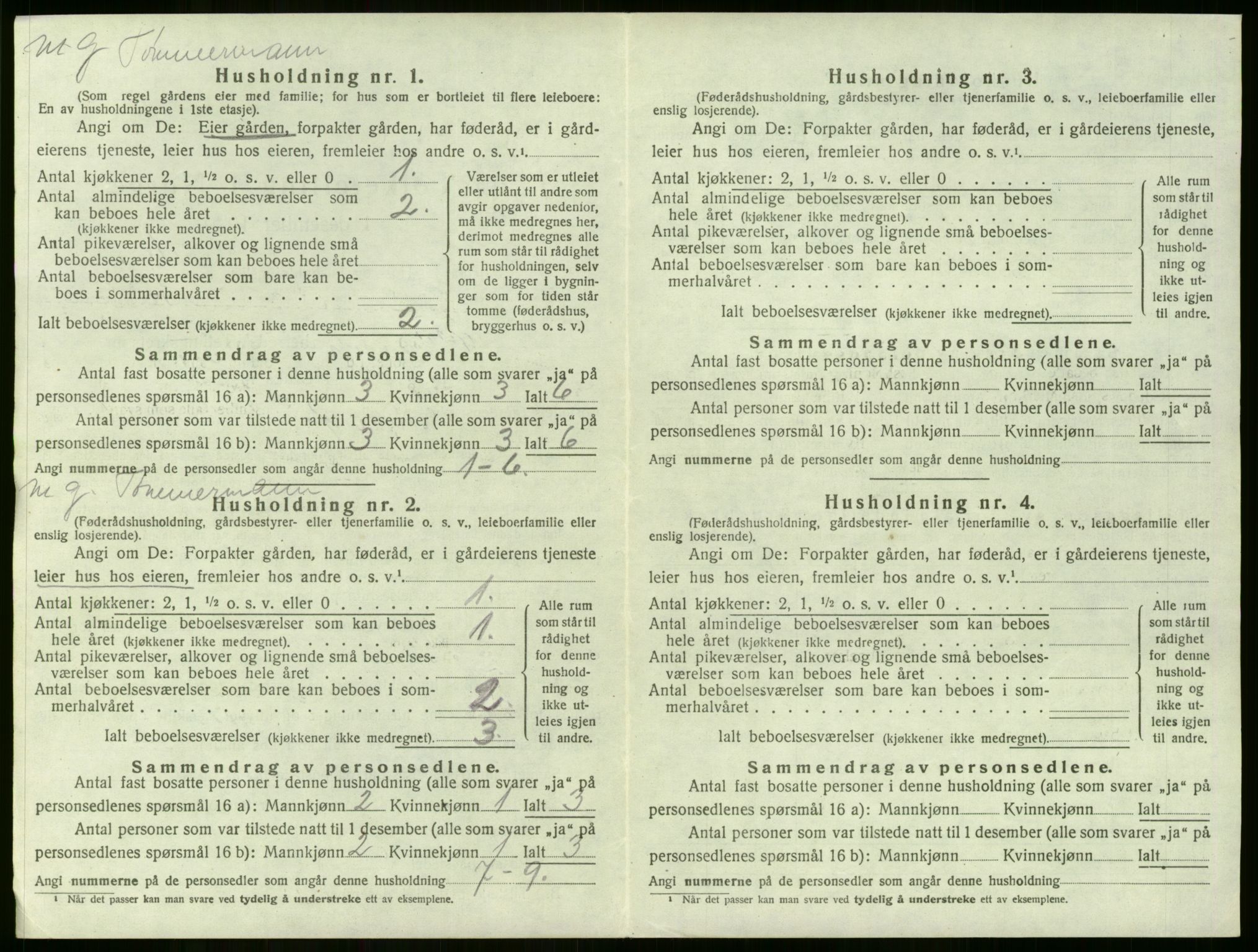 SAKO, Folketelling 1920 for 0626 Lier herred, 1920, s. 2498