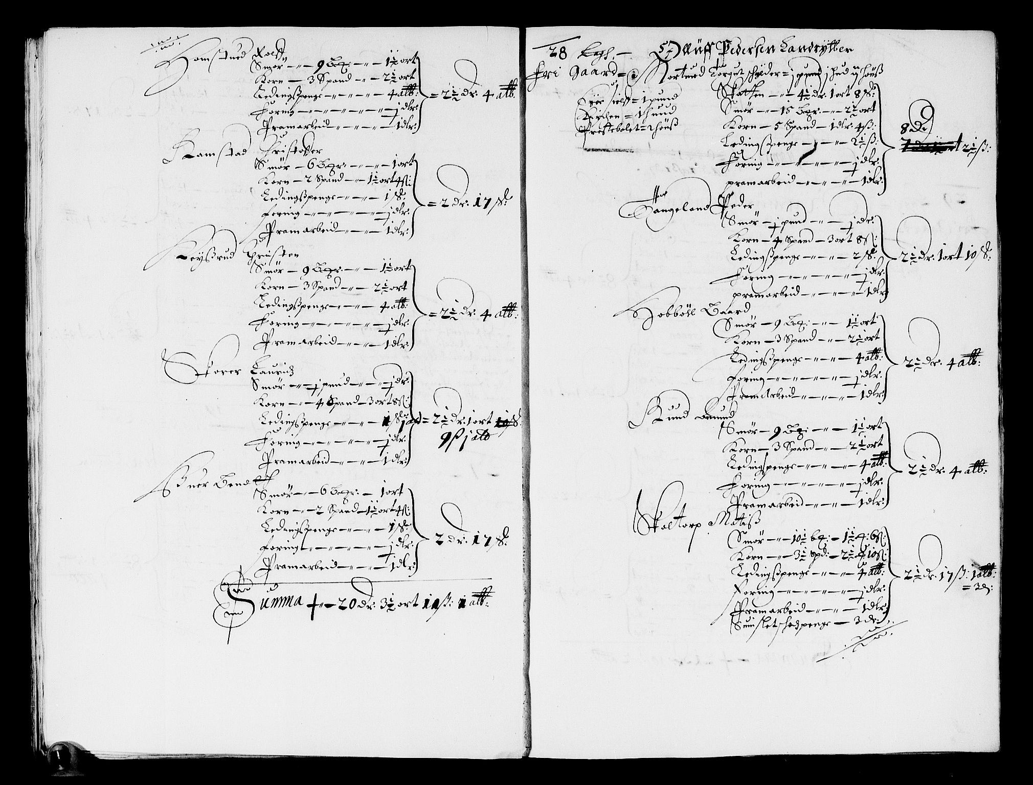 Rentekammeret inntil 1814, Reviderte regnskaper, Stiftamtstueregnskaper, Landkommissariatet på Akershus og Akershus stiftamt, AV/RA-EA-5869/R/Ra/L0029: Landkommissariatet på Akershus, 1665