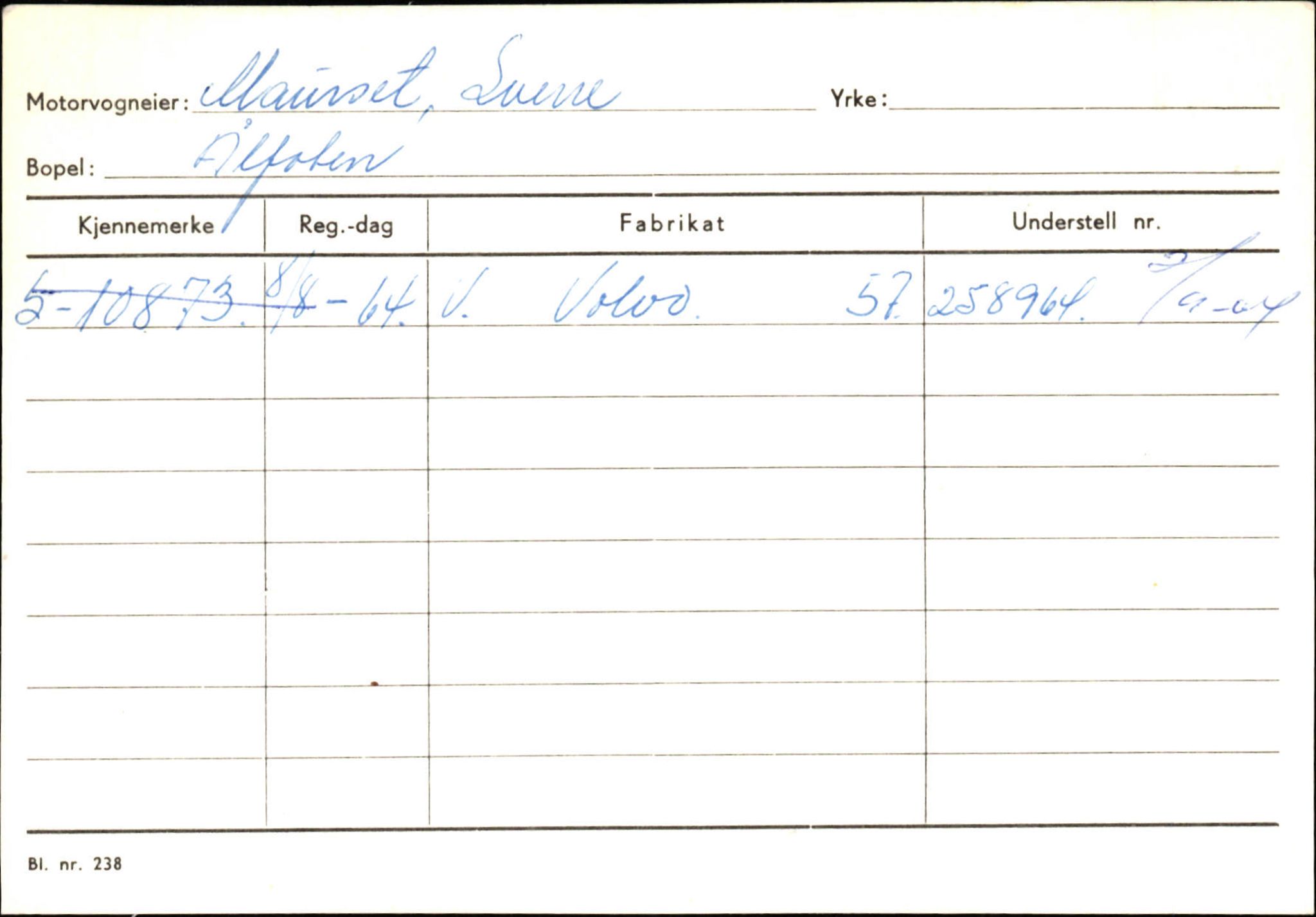 Statens vegvesen, Sogn og Fjordane vegkontor, AV/SAB-A-5301/4/F/L0129: Eigarregistrer Eid A-S, 1945-1975, s. 1586