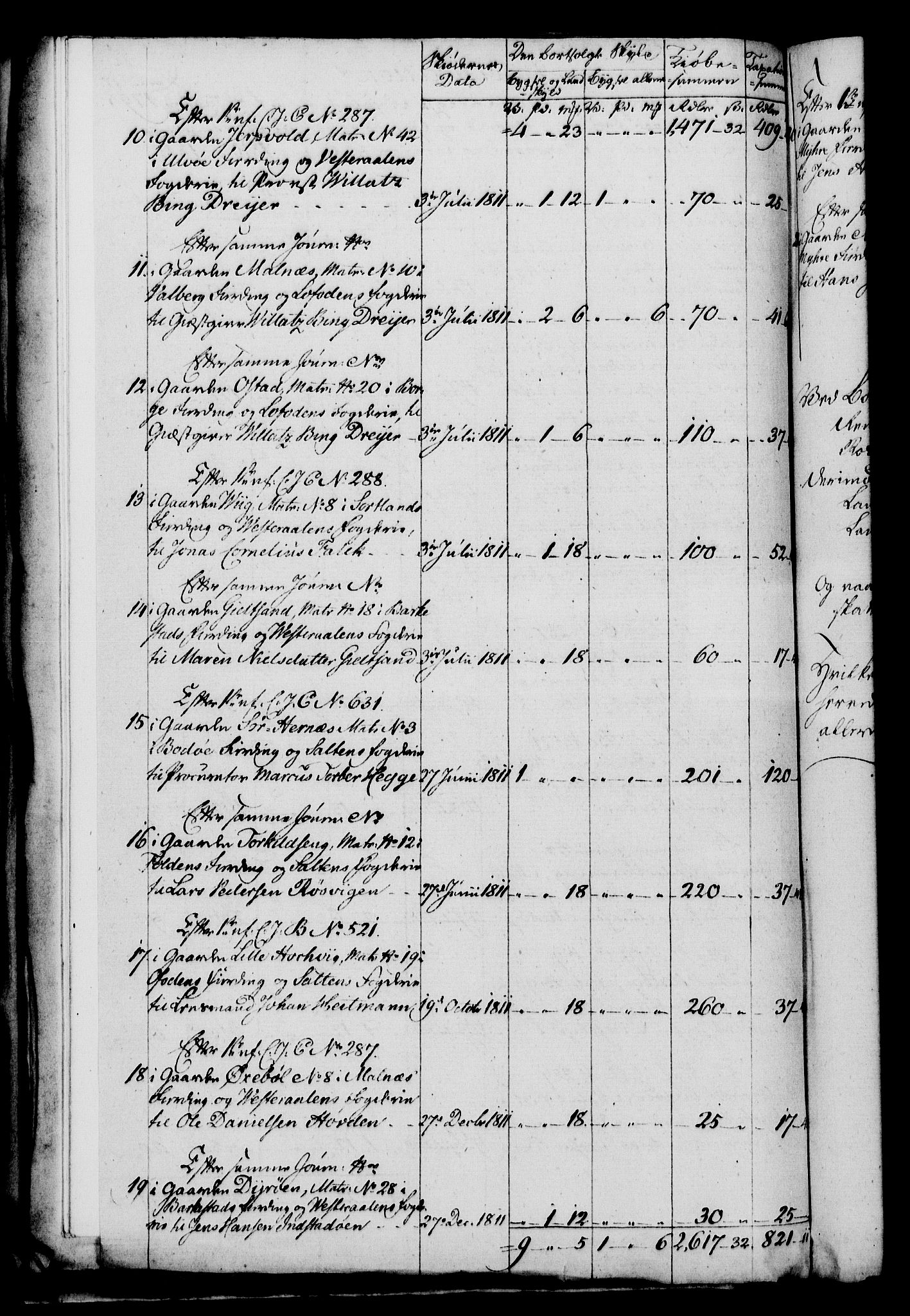 Rentekammeret, Kammerkanselliet, AV/RA-EA-3111/G/Gf/Gfa/L0094: Norsk relasjons- og resolusjonsprotokoll (merket RK 52.94), 1812, s. 89