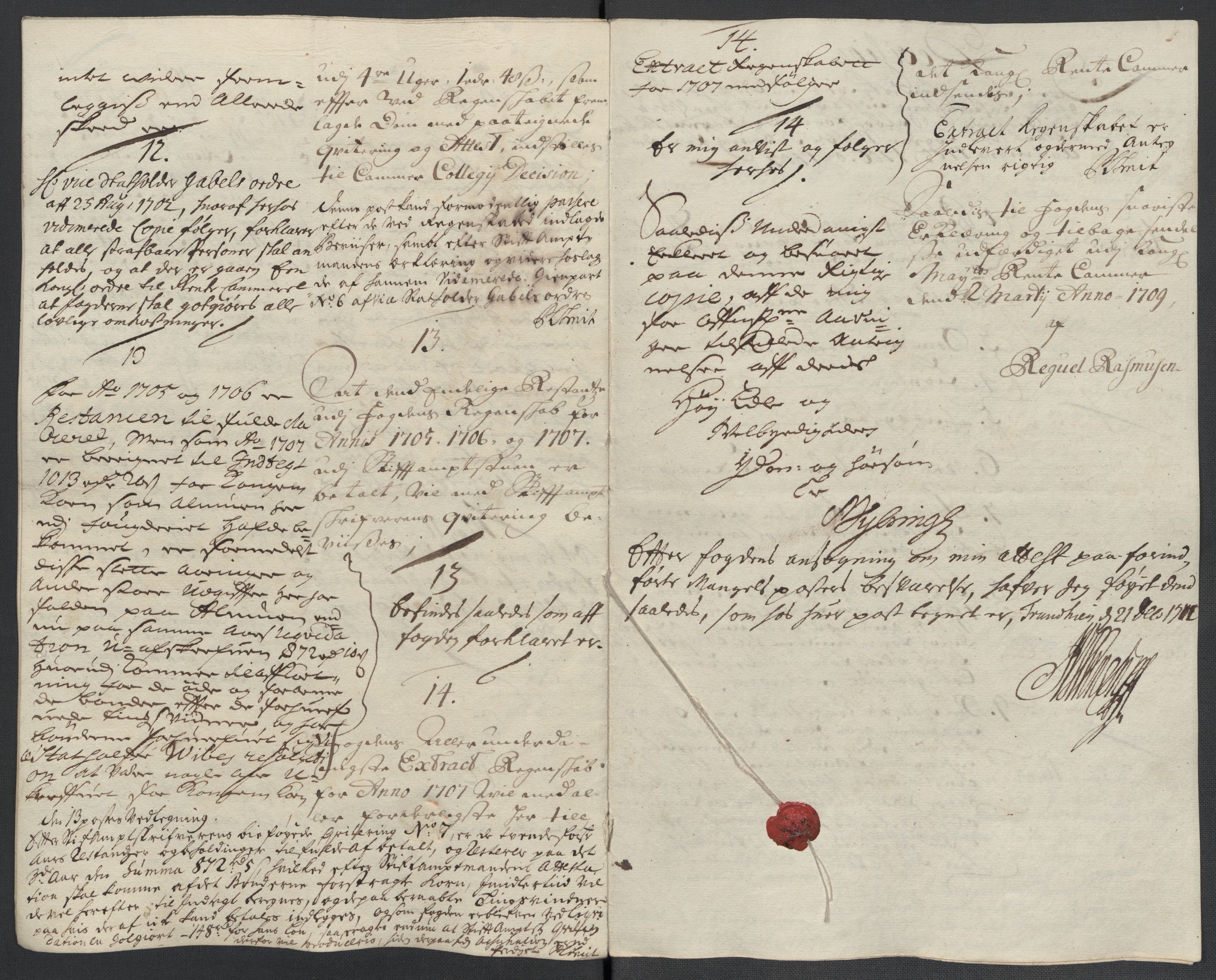 Rentekammeret inntil 1814, Reviderte regnskaper, Fogderegnskap, RA/EA-4092/R61/L4110: Fogderegnskap Strinda og Selbu, 1707-1708, s. 212