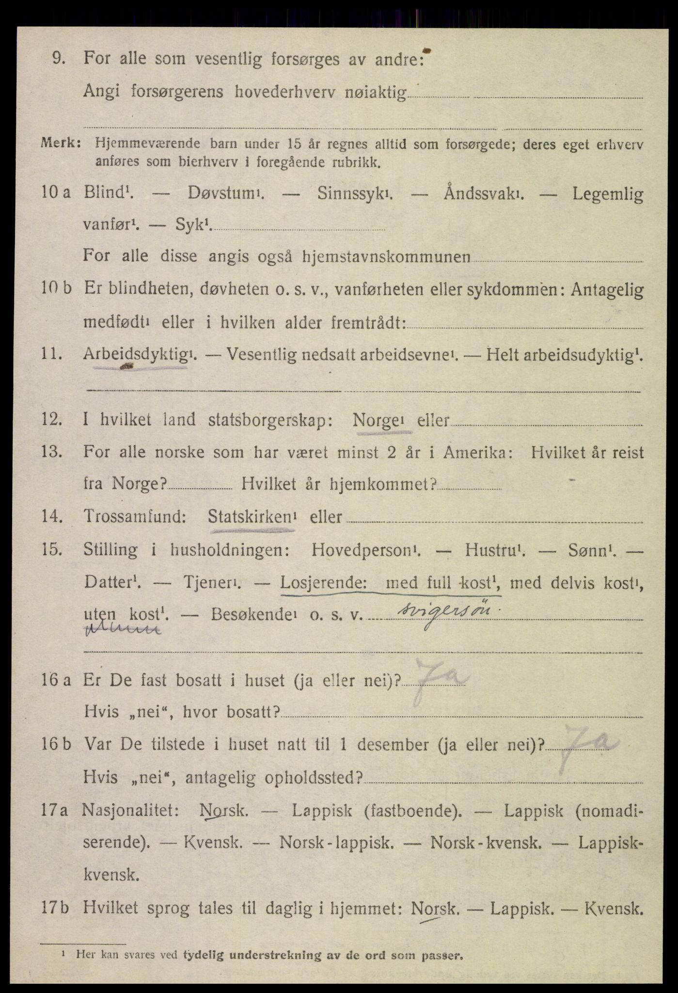 SAT, Folketelling 1920 for 1838 Gildeskål herred, 1920, s. 1747
