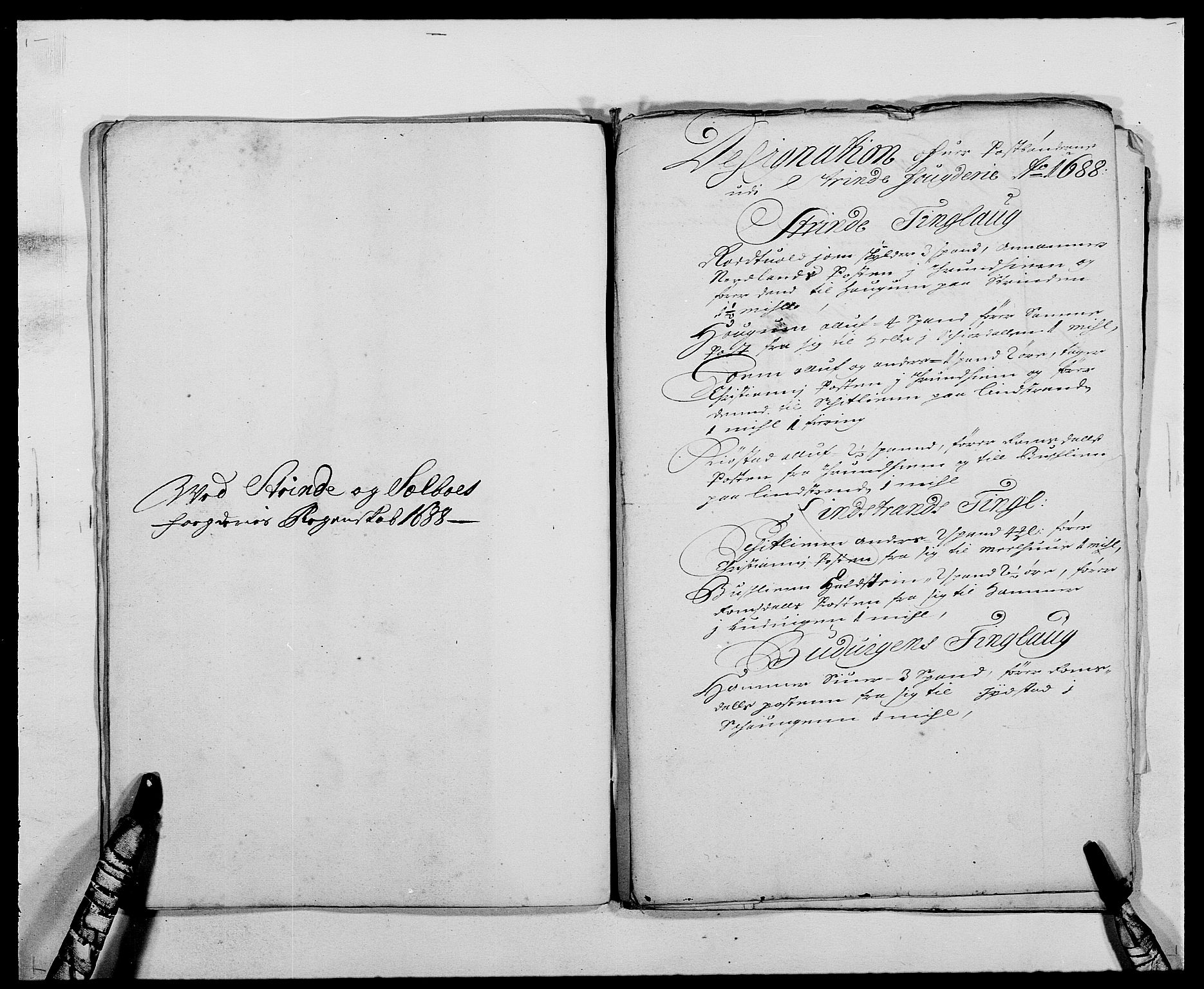 Rentekammeret inntil 1814, Reviderte regnskaper, Fogderegnskap, AV/RA-EA-4092/R61/L4101: Fogderegnskap Strinda og Selbu, 1687-1688, s. 252