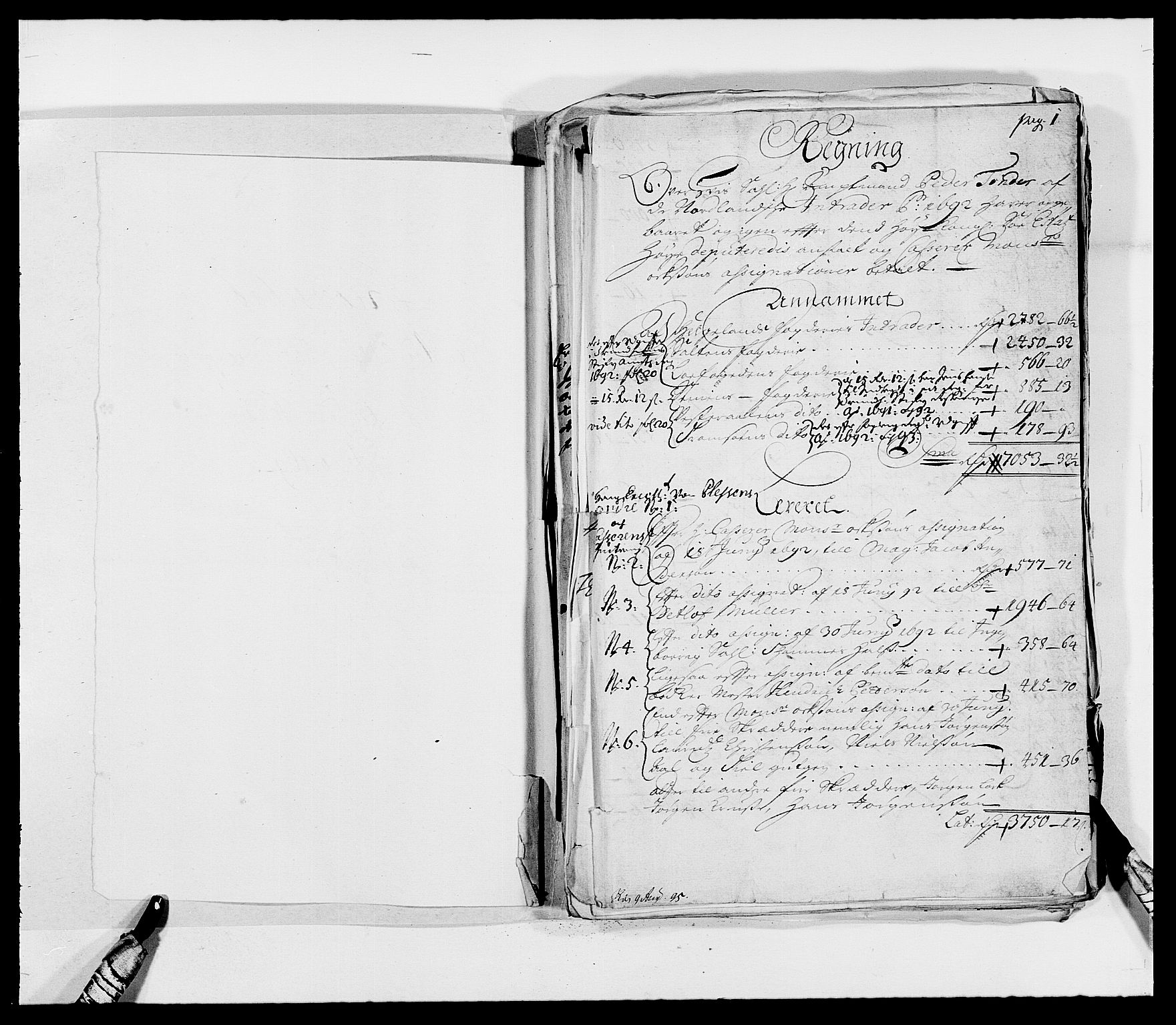 Rentekammeret inntil 1814, Reviderte regnskaper, Fogderegnskap, AV/RA-EA-4092/R68/L4751: Fogderegnskap Senja og Troms, 1690-1693, s. 203