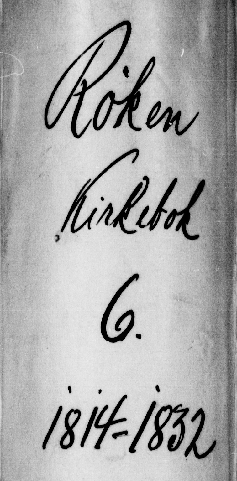 Røyken kirkebøker, AV/SAKO-A-241/F/Fa/L0004: Ministerialbok nr. 4, 1814-1832