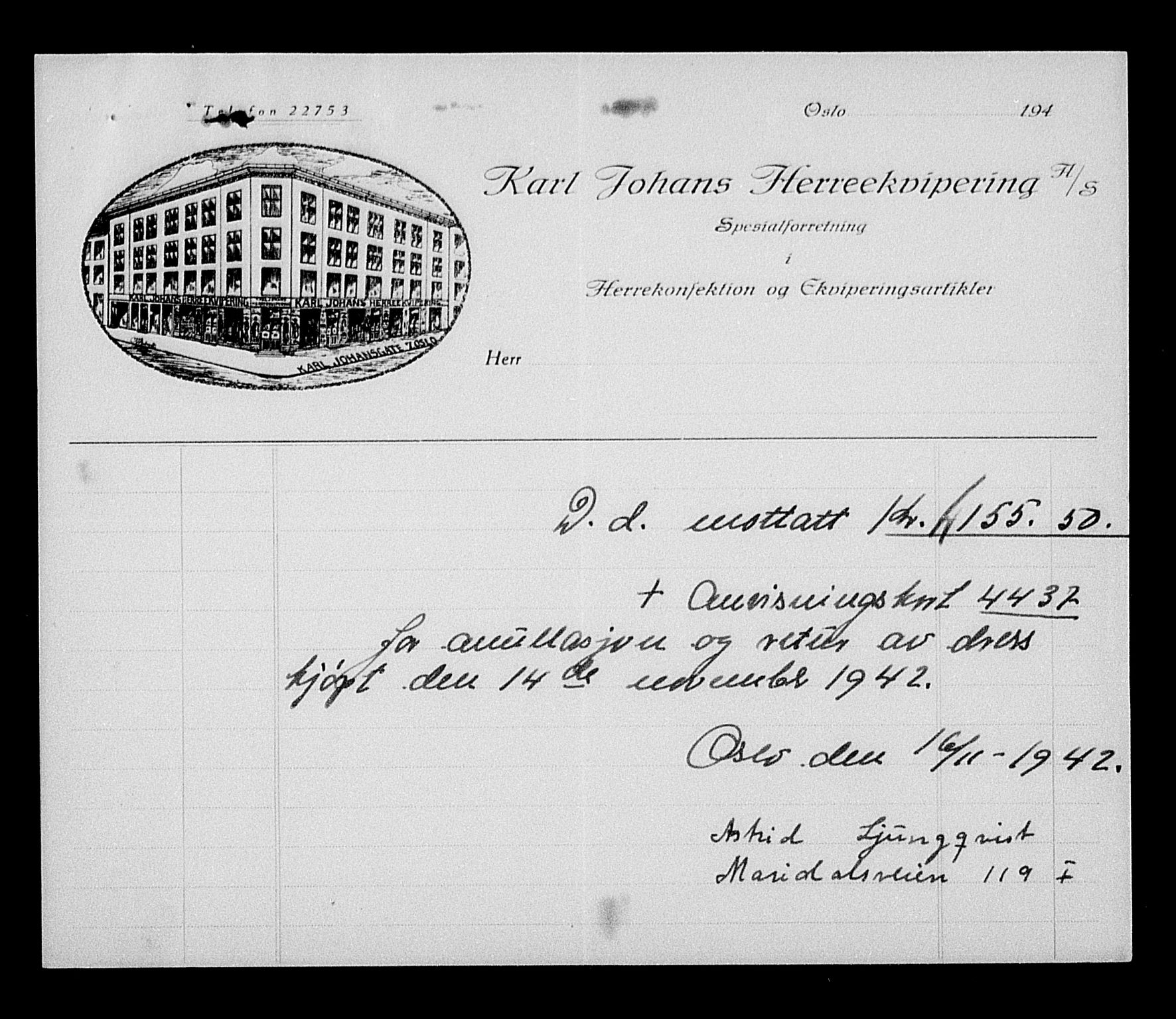 Justisdepartementet, Tilbakeføringskontoret for inndratte formuer, AV/RA-S-1564/H/Hc/Hcc/L0949: --, 1945-1947, s. 128