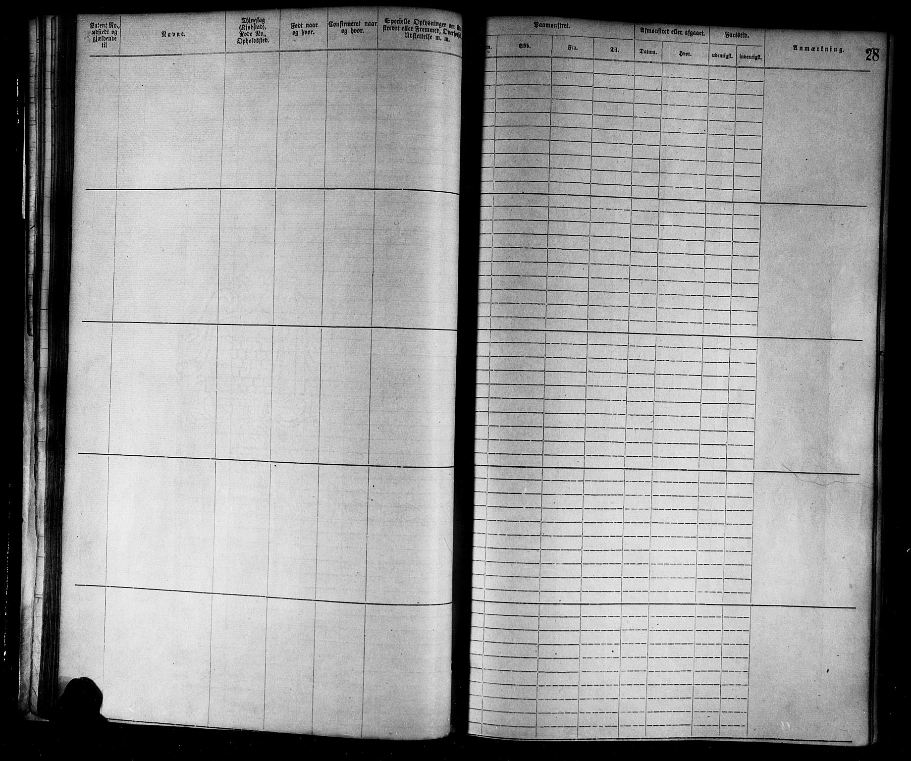 Flekkefjord mønstringskrets, AV/SAK-2031-0018/F/Fa/L0002: Annotasjonsrulle nr 1-1920 med register, N-2, 1870-1891, s. 48