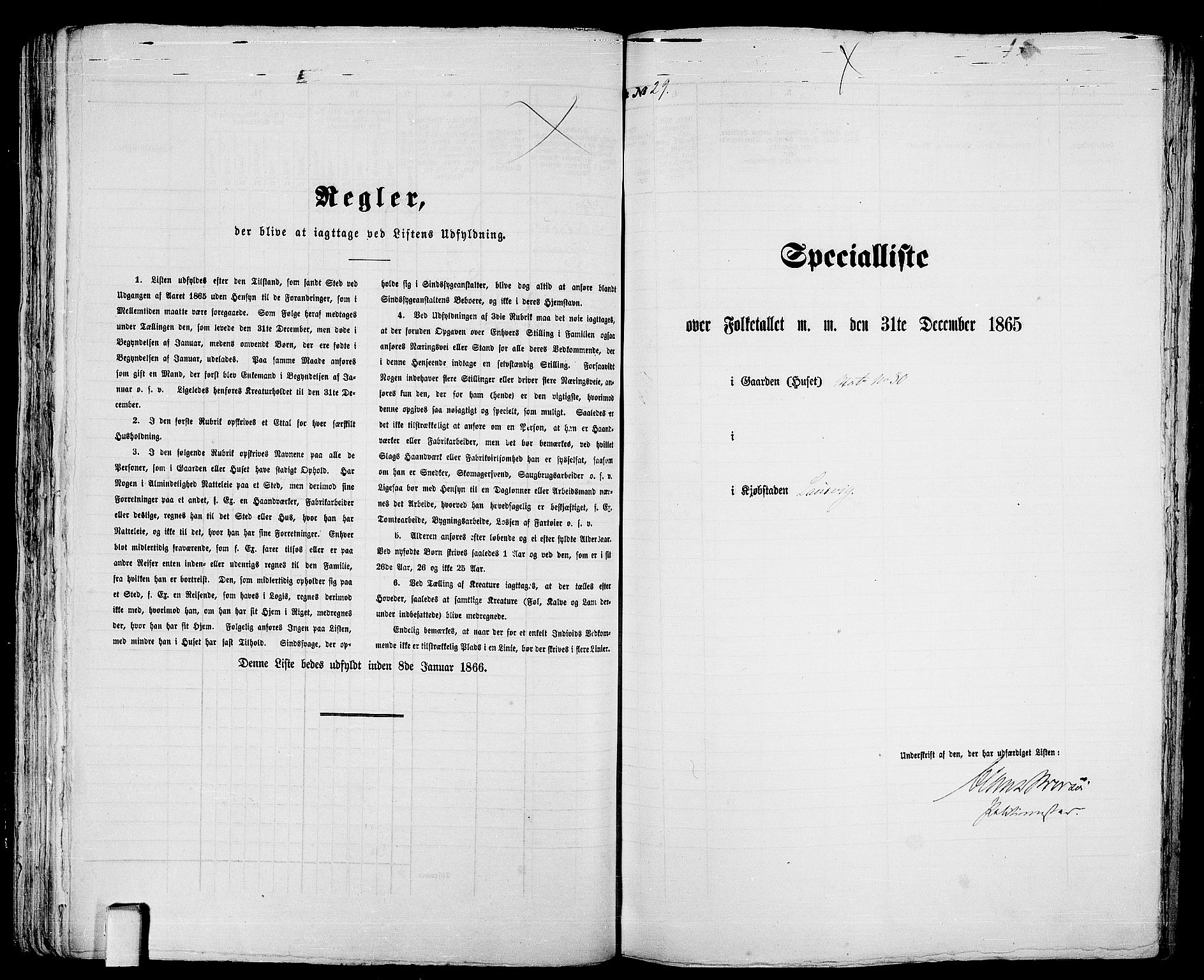 RA, Folketelling 1865 for 0707P Larvik prestegjeld, 1865, s. 71