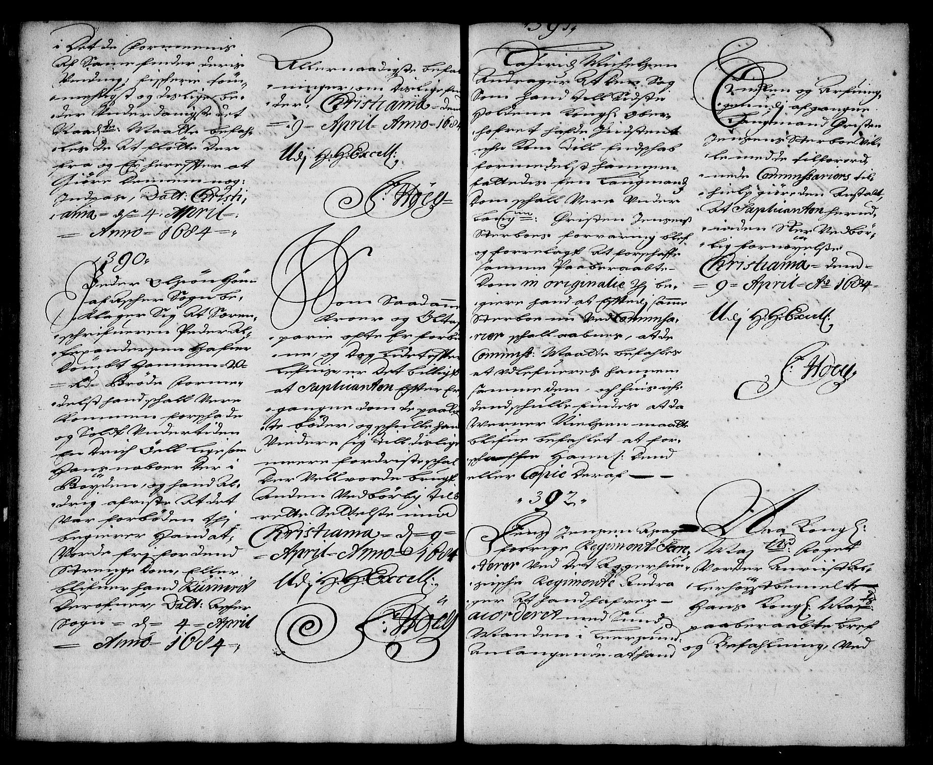 Stattholderembetet 1572-1771, AV/RA-EA-2870/Ae/L0001: Supplikasjons- og resolusjonsprotokoll, 1683-1684