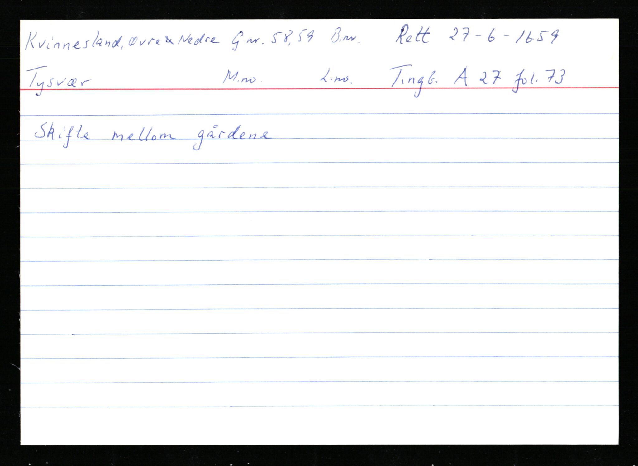 Statsarkivet i Stavanger, AV/SAST-A-101971/03/Y/Ym/L0033: Åstedskort sortert etter gårdsnavn: Kvelland - Lagestranden, 1600-1950, s. 130