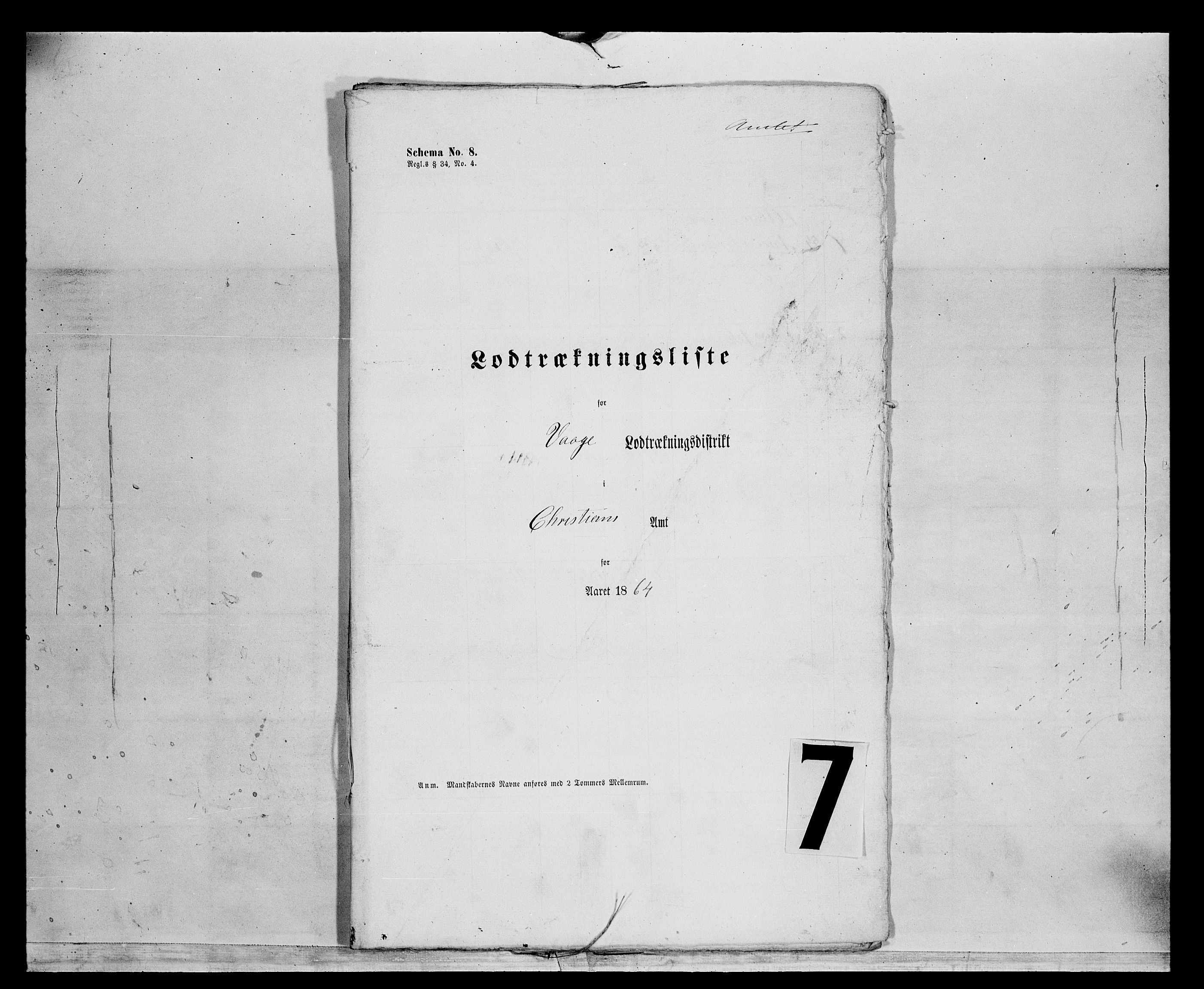 Fylkesmannen i Oppland, SAH/FYO-002/1/K/Kg/L1174: Fron, Nordre og Søndre Fron, Vågå, 1860-1879, s. 390
