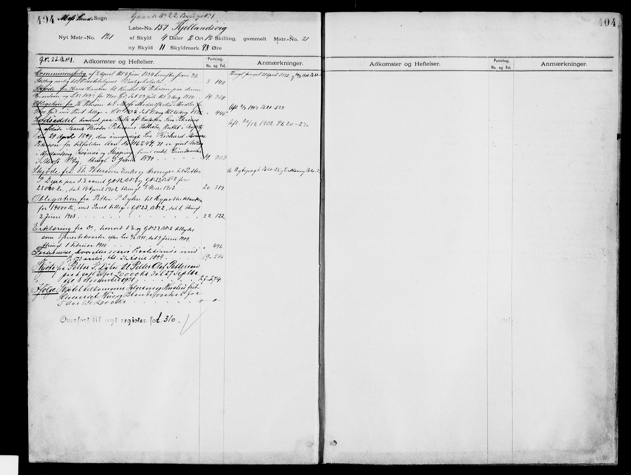 Moss sorenskriveri, SAO/A-10168: Panteregister nr. IV 3b, 1769-1926, s. 404