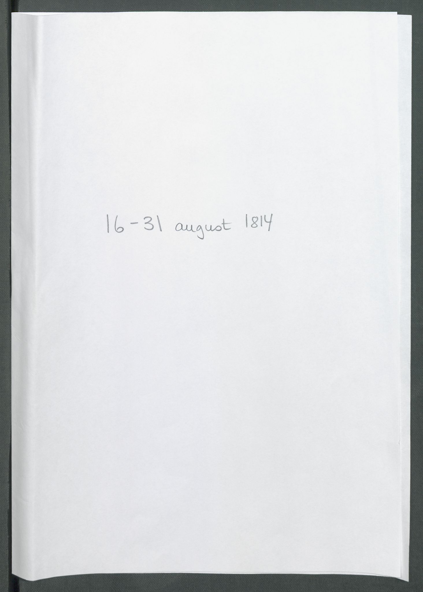 Forskjellige samlinger, Historisk-kronologisk samling, AV/RA-EA-4029/G/Ga/L0009A: Historisk-kronologisk samling. Dokumenter fra januar og ut september 1814. , 1814, s. 287