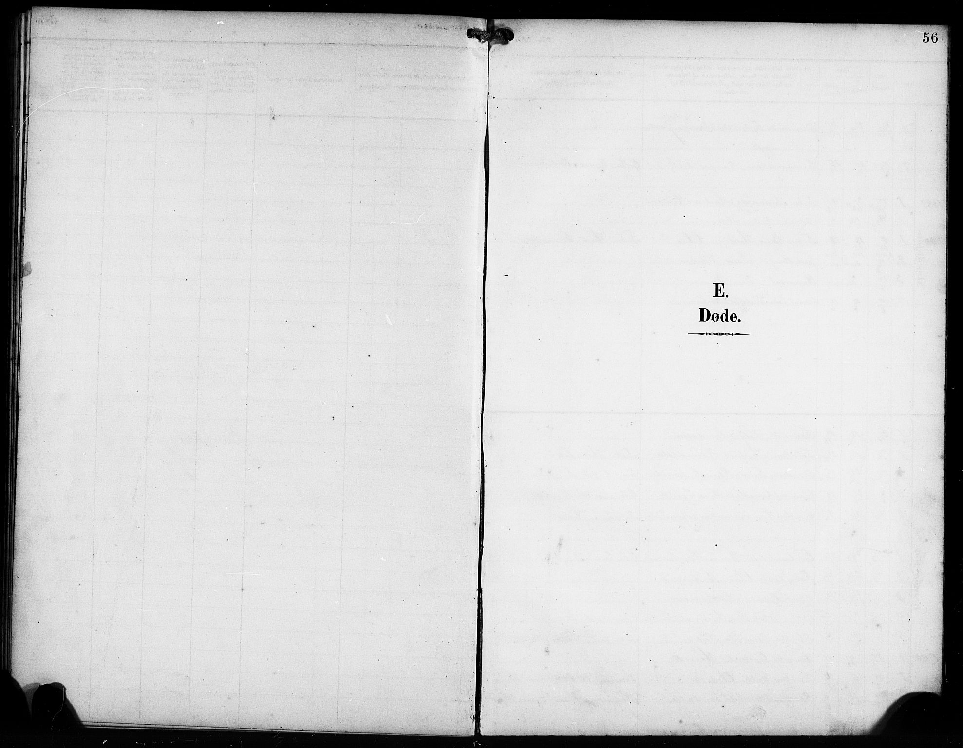 Lindås Sokneprestembete, SAB/A-76701/H/Hab: Klokkerbok nr. D 2, 1898-1910, s. 56