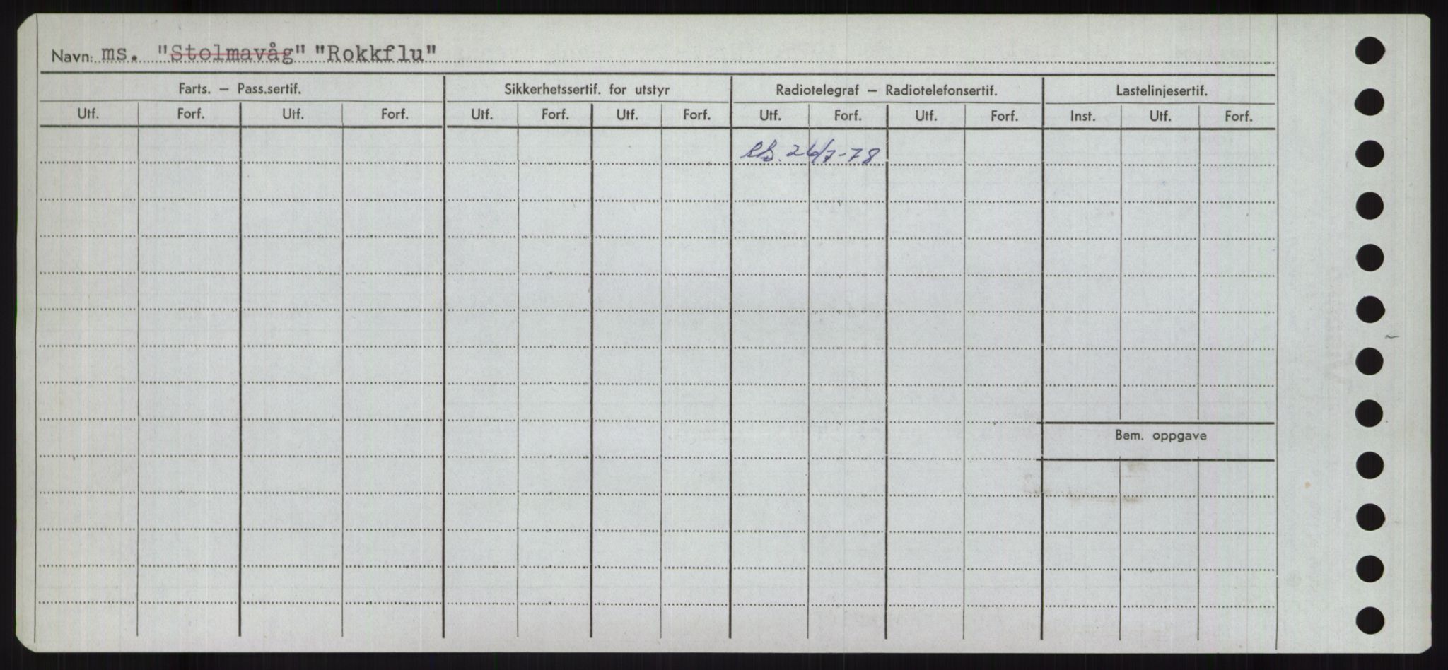 Sjøfartsdirektoratet med forløpere, Skipsmålingen, RA/S-1627/H/Ha/L0004/0002: Fartøy, Mas-R / Fartøy, Odin-R, s. 794