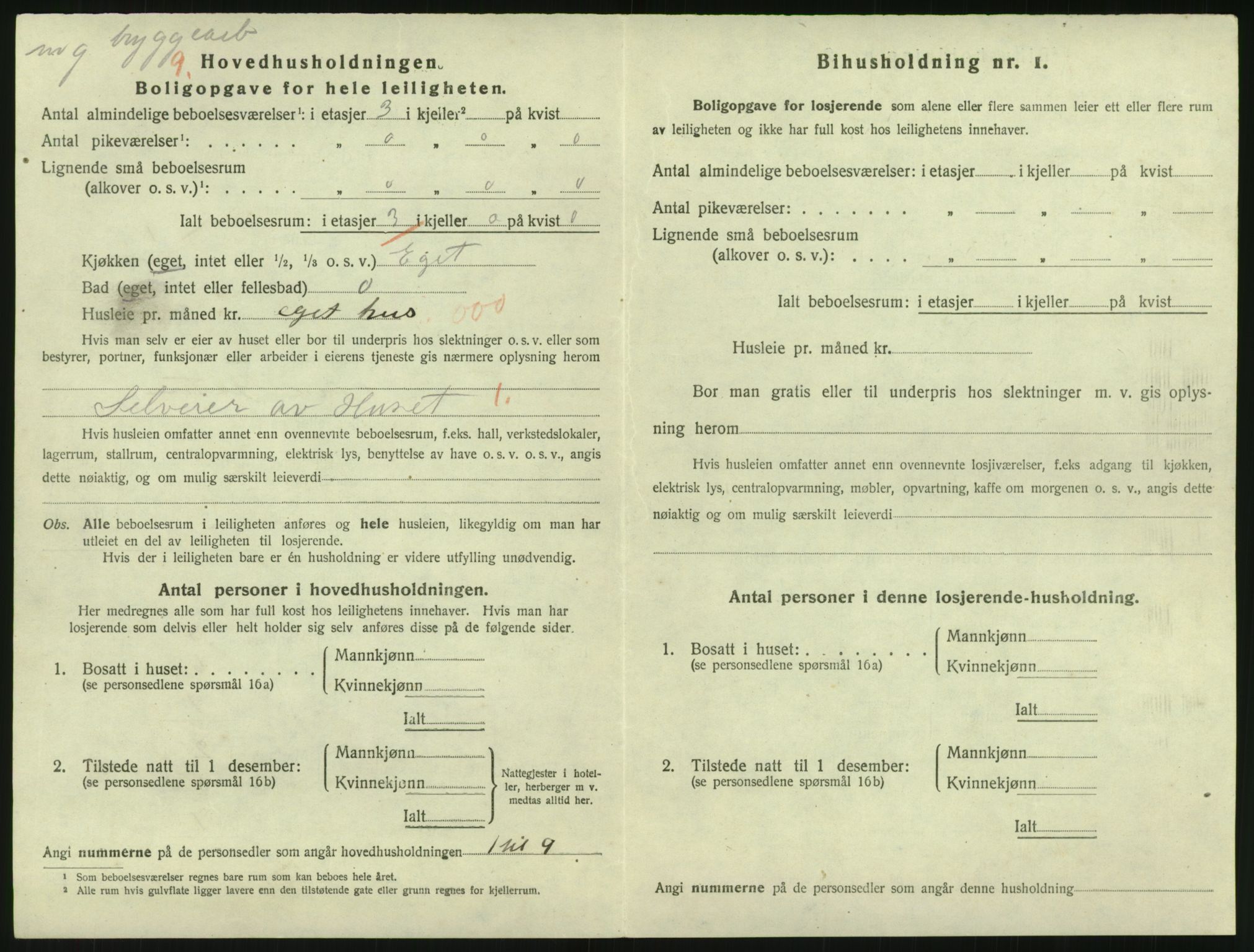 SAK, Folketelling 1920 for 0904 Grimstad kjøpstad, 1920, s. 1352