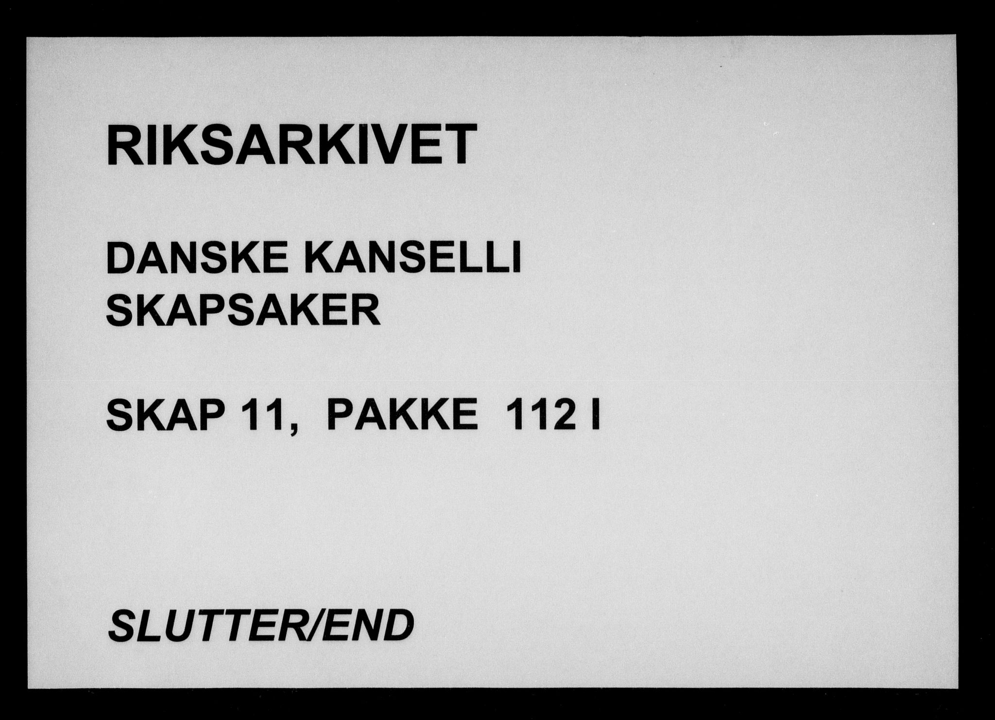 Danske Kanselli, Skapsaker, AV/RA-EA-4061/F/L0049: Skap 11, pakke 112 I-112 III, 1776-1778, s. 245