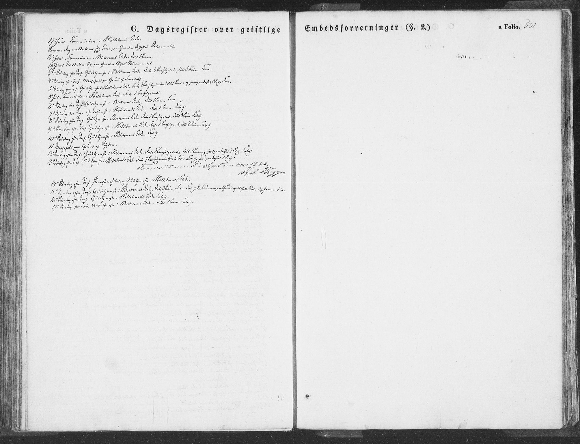 Helleland sokneprestkontor, AV/SAST-A-101810: Ministerialbok nr. A 6.2, 1834-1863, s. 531