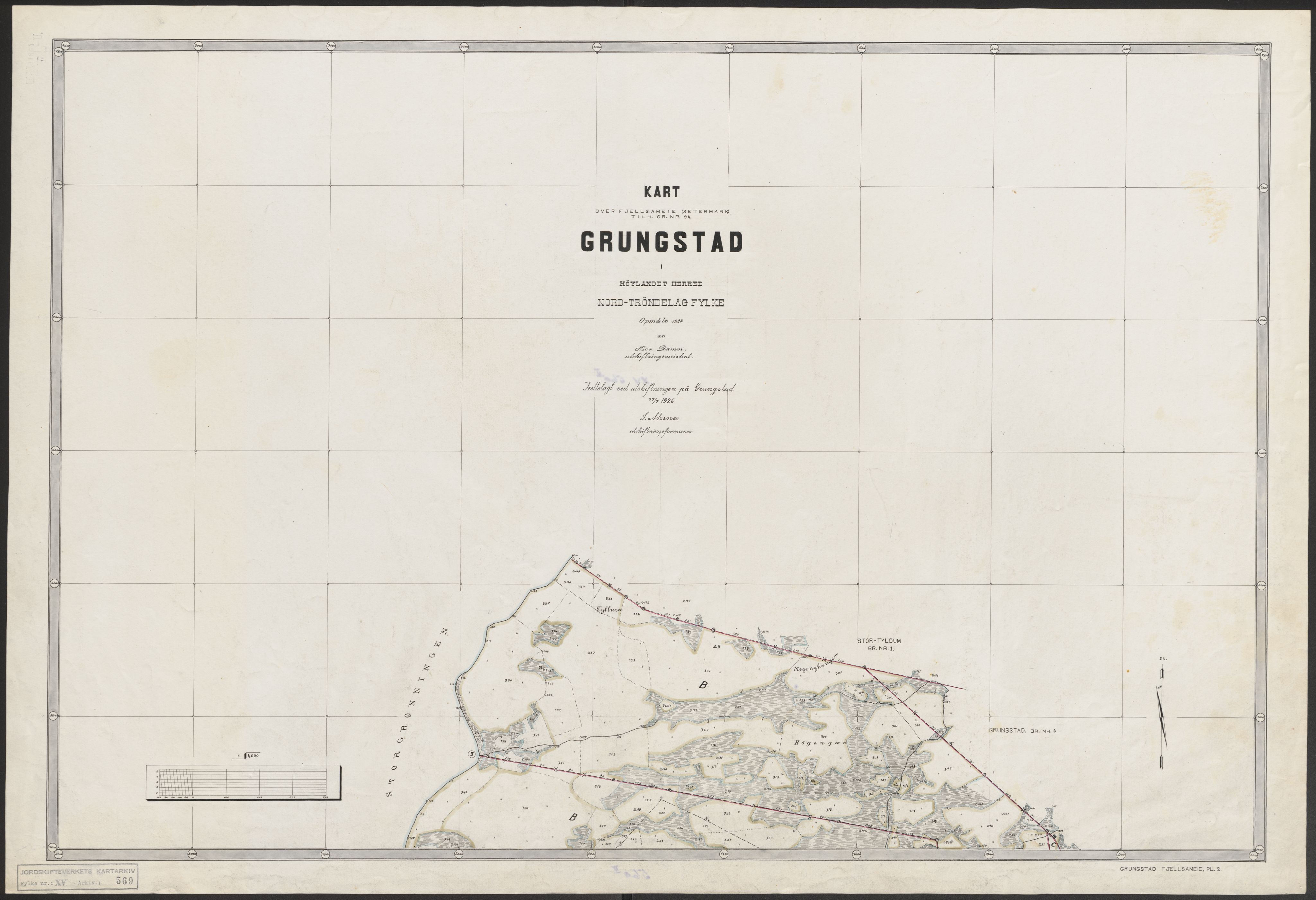 Jordskifteverkets kartarkiv, RA/S-3929/T, 1859-1988, s. 731