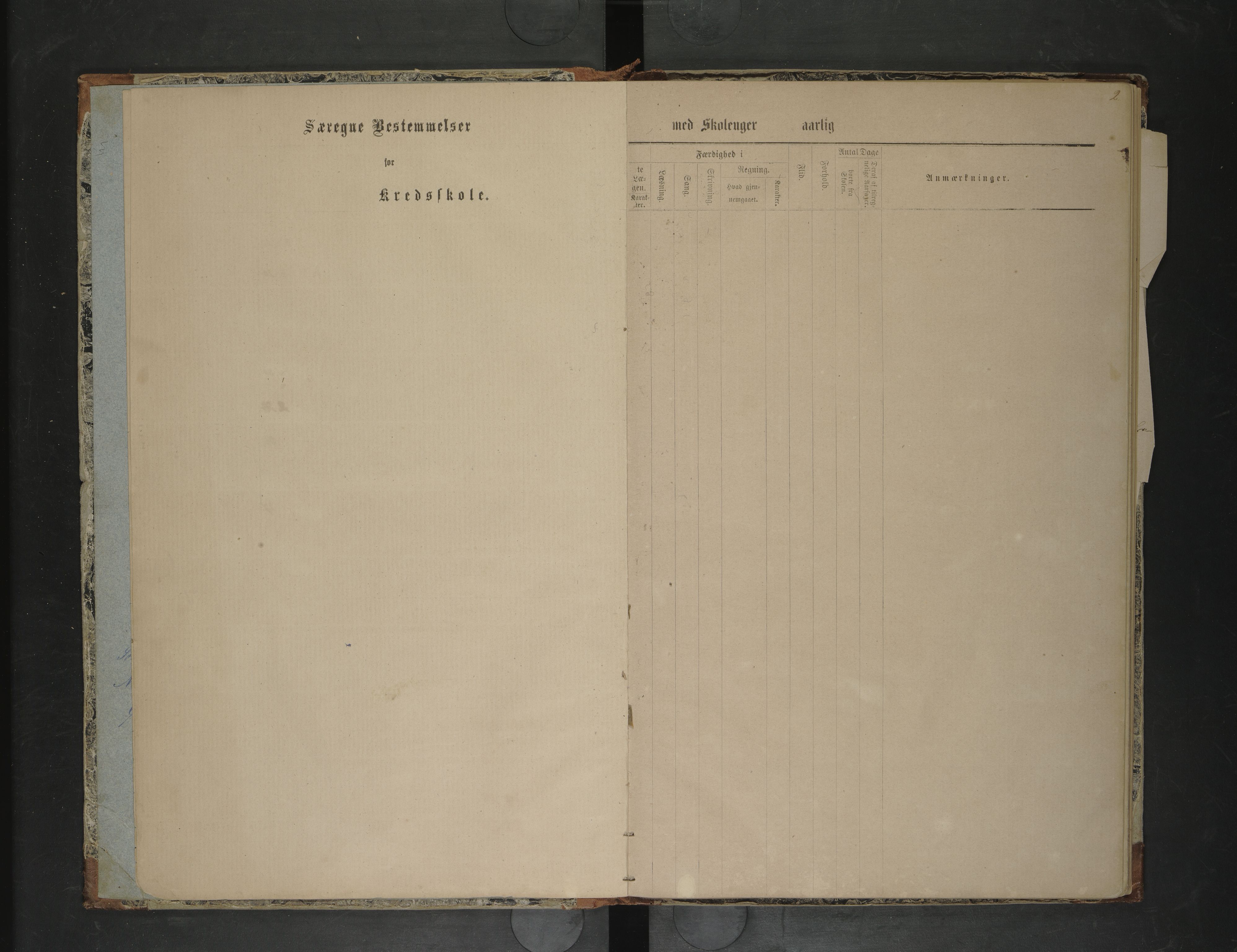 Bindal kommune. Ymse skolekretser, AIN/K-18110.510.09/F/Fa/L0031: Søndre Vedstrand, Nordre Vedstrand, Øyene Skoleprotokoll, 1876-1884